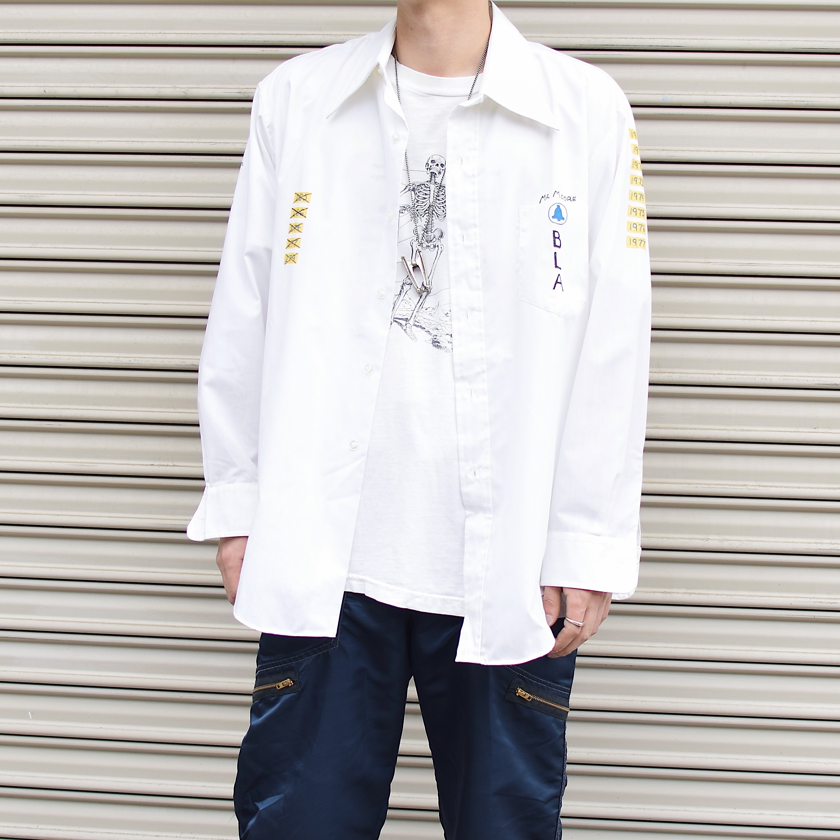 Vintage 70's【Envoy】"BUD'S DUDS" Painted Shirt の画像 3