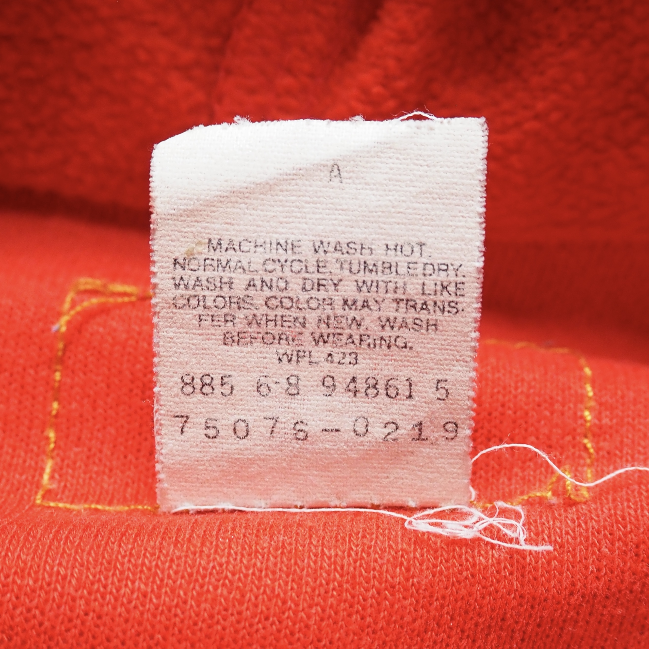【珍リーバイス】80’s Levi’s Denim Hoodie Jacket の画像 9