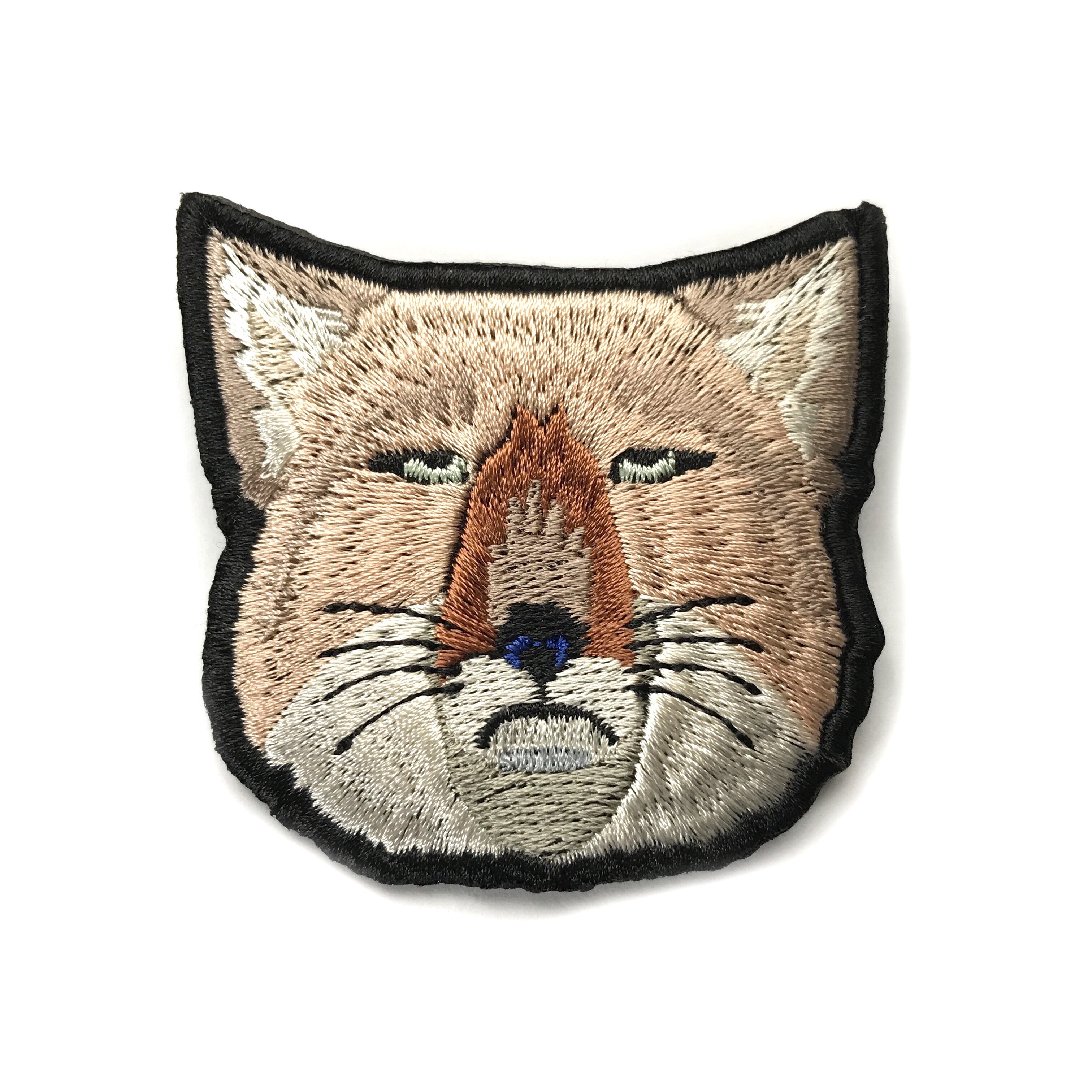 チベットスナギツネの刺繍ワッペン アトリエリジッタ