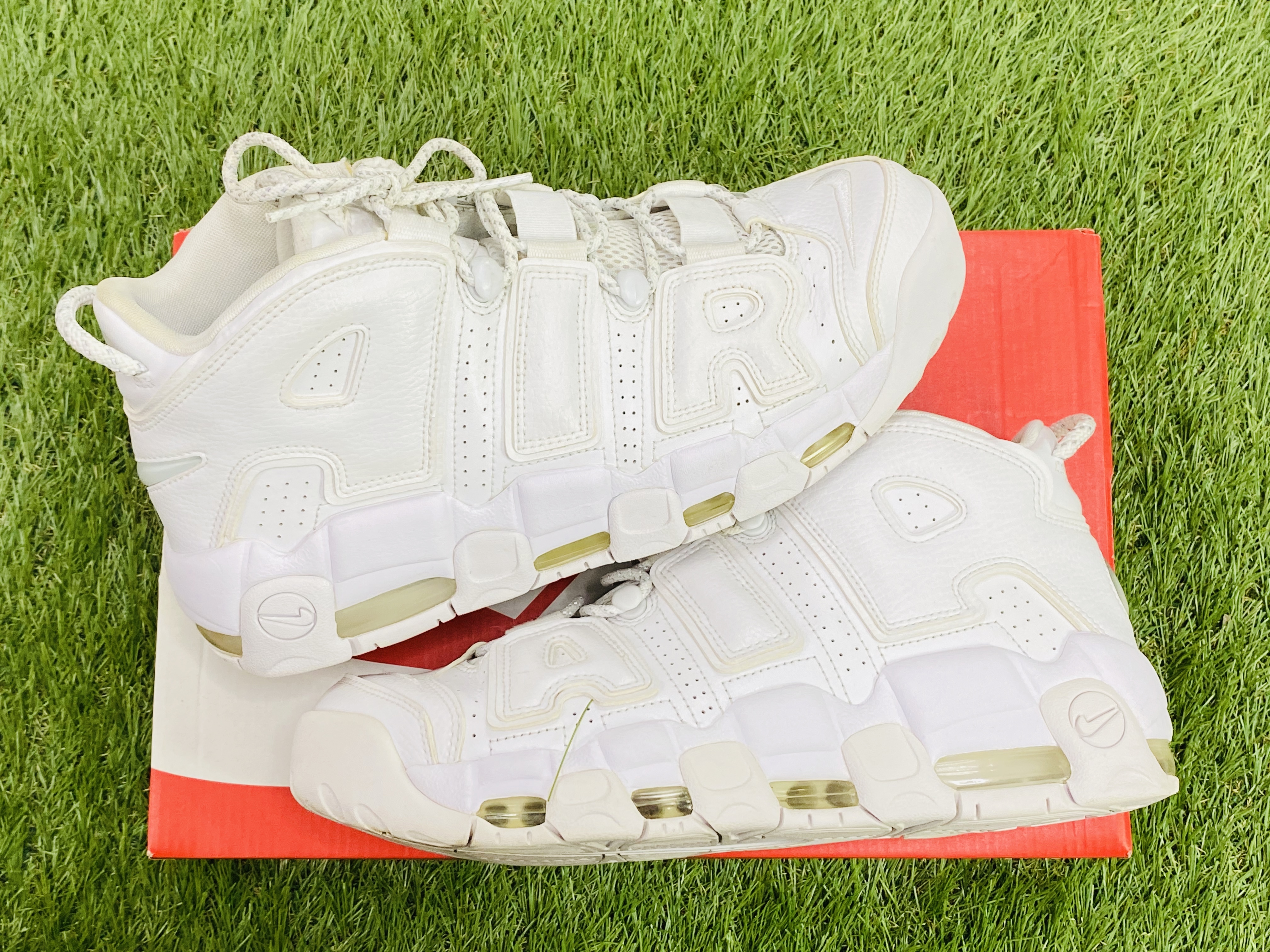uptempo 96 triple white