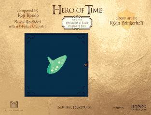 【ゼルダの伝説】『ヒーロー・オブ・タイム』(ゼルダの伝説 時のオカリナ楽曲集)2LP - 画像5