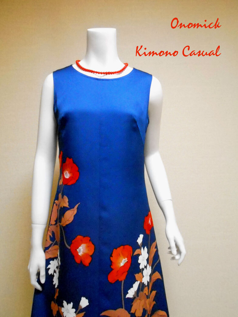 大人かっこいいワンピース Kimono Dress Lo 249 M Onomick