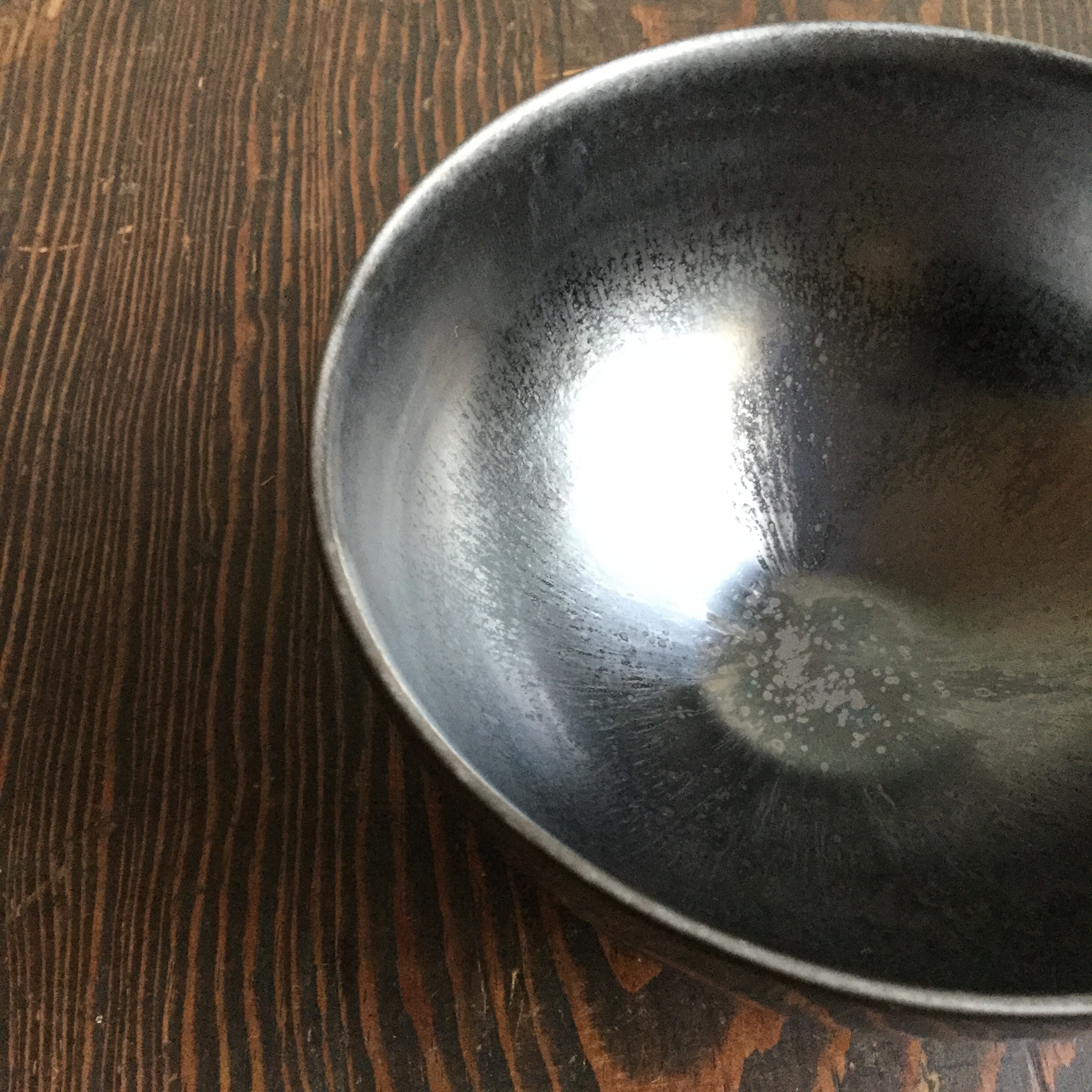 【内田裕太】 黒錆ボウル φ12㎝×h6.5cm - 画像3