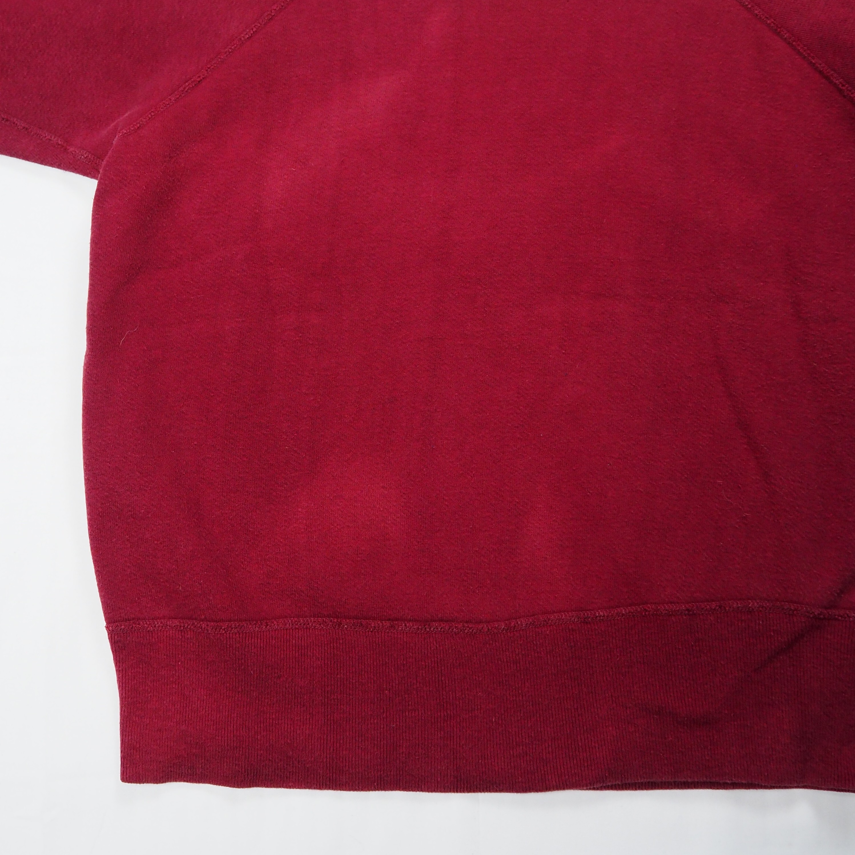 【9/23 20:00入荷】60's Champion ランタグ カレッジスウェット ワインレッド の画像 15