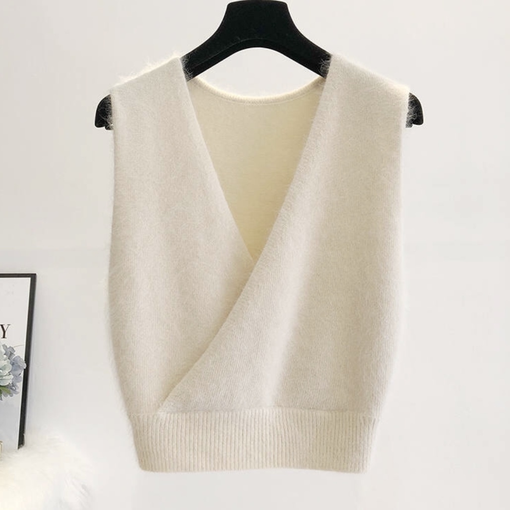 カシュクール ニット ベスト レディース 秋 冬 服 白 色 オルチャン ファッション カラバリ レイヤード 重ね着 Tp 0286 Hapi Hapi Girl ハピ ガル カシュクール ニット ベスト レディース 秋 冬 服 白 色 オルチャン ファッション カラバリ レイヤード 重ね着 Tp 0286 Hapi Hapi Girl ハピ ガル