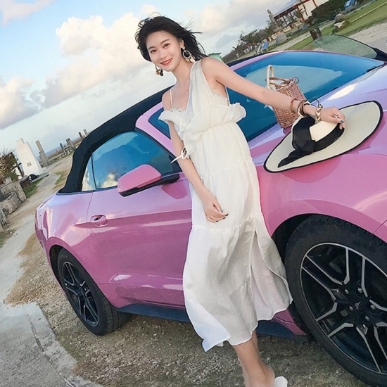 ロングワンピース ワンピース ロング丈 マキシワンピース ワンピース 大きいサイズ ゆったり 夏ワンピース 夏 リゾート リゾートワンピ 韓国 レディース ファッション ワンピース 新作 トレンド おしゃれ 大人可愛い St0267 Dbstyle 海外アパレル 韓国ファッション