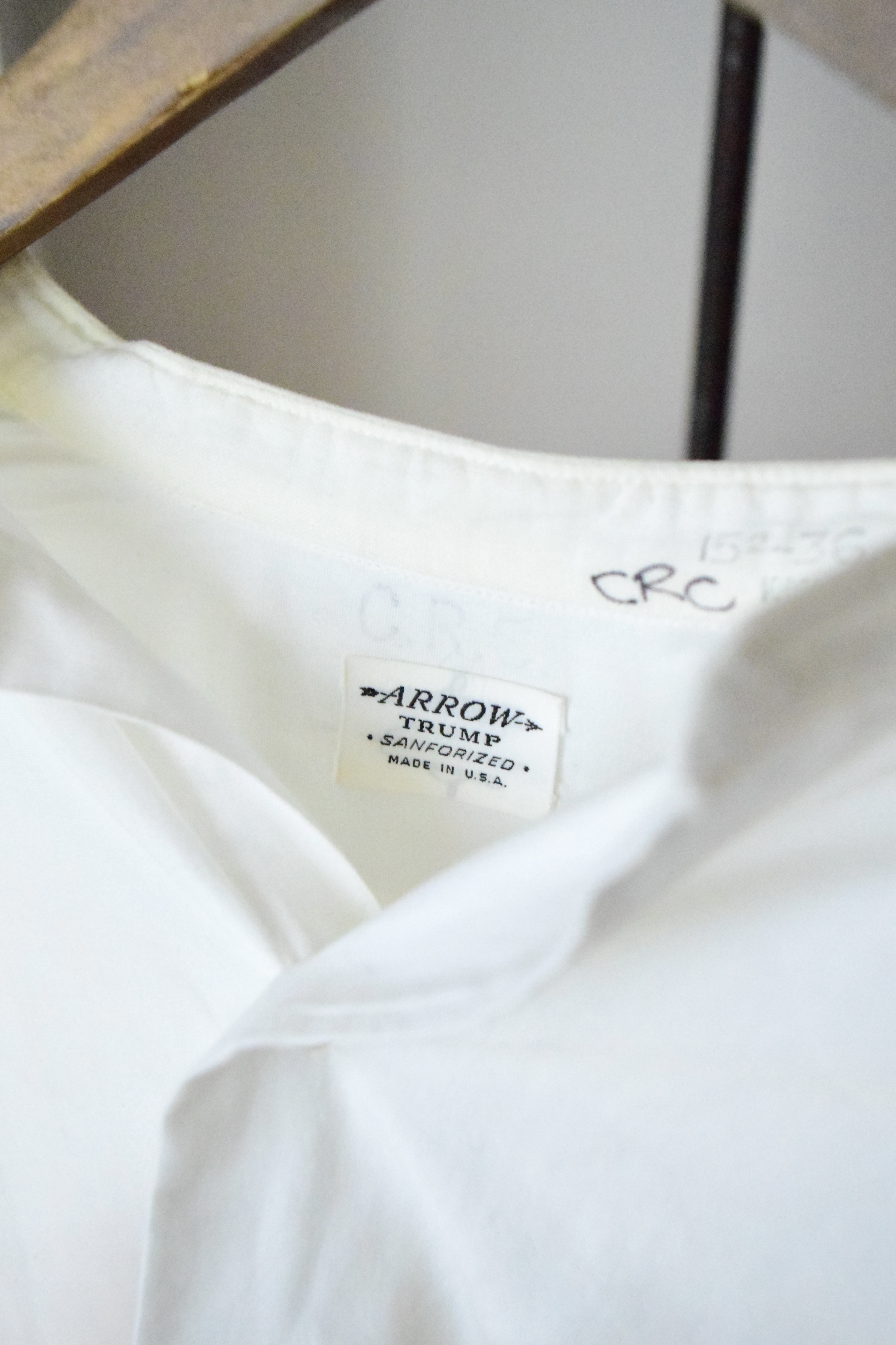 vintage "ARROW" dress shirt の画像 3