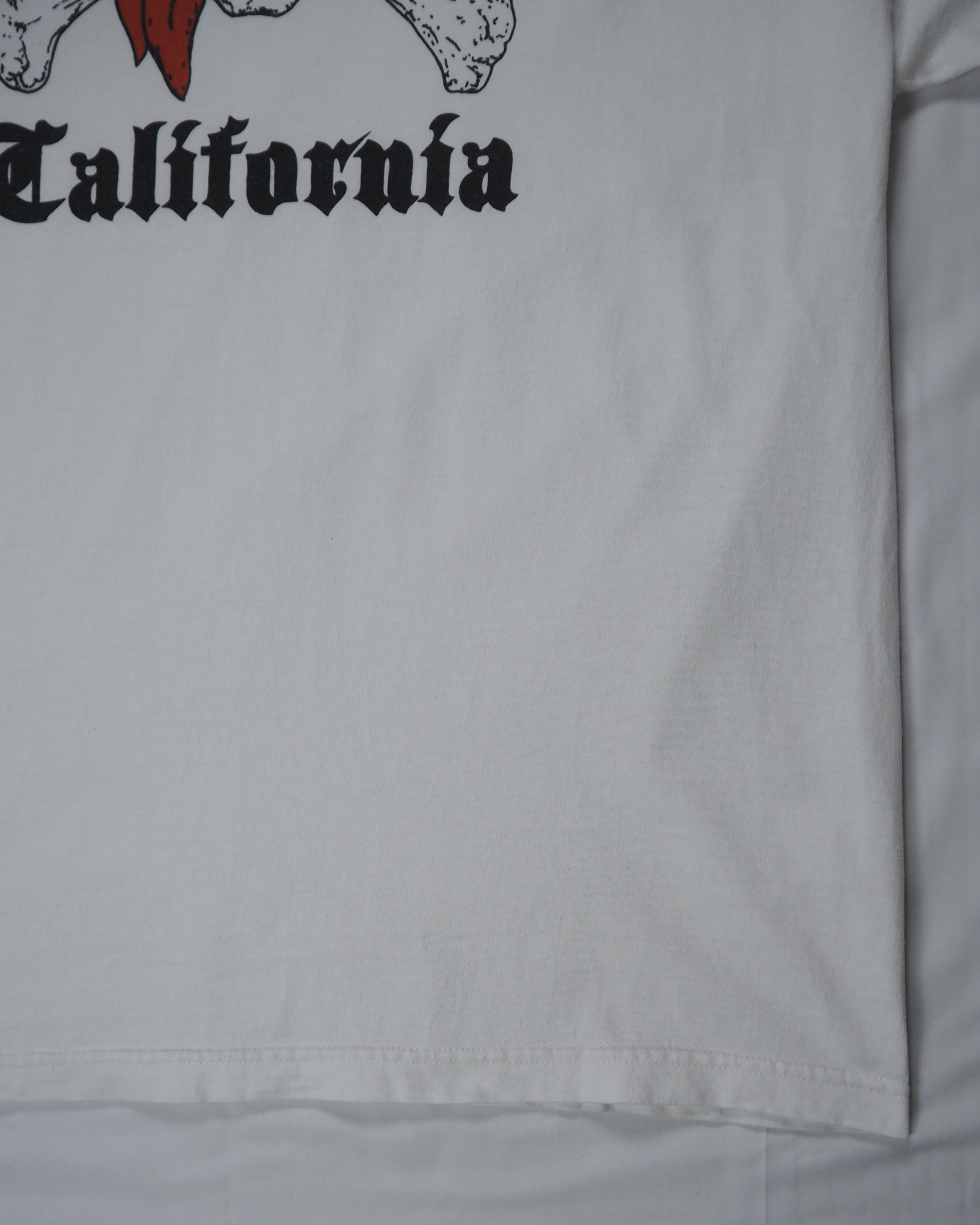 【VCM入荷】00’s プリントTシャツ スカルプリント☠️ カリフォルニア XL の画像 6