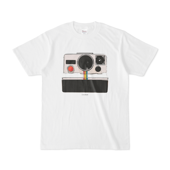 Ecobad Tシャツ Camera グラフィックファッションアイテム専門店ecobad エコバド