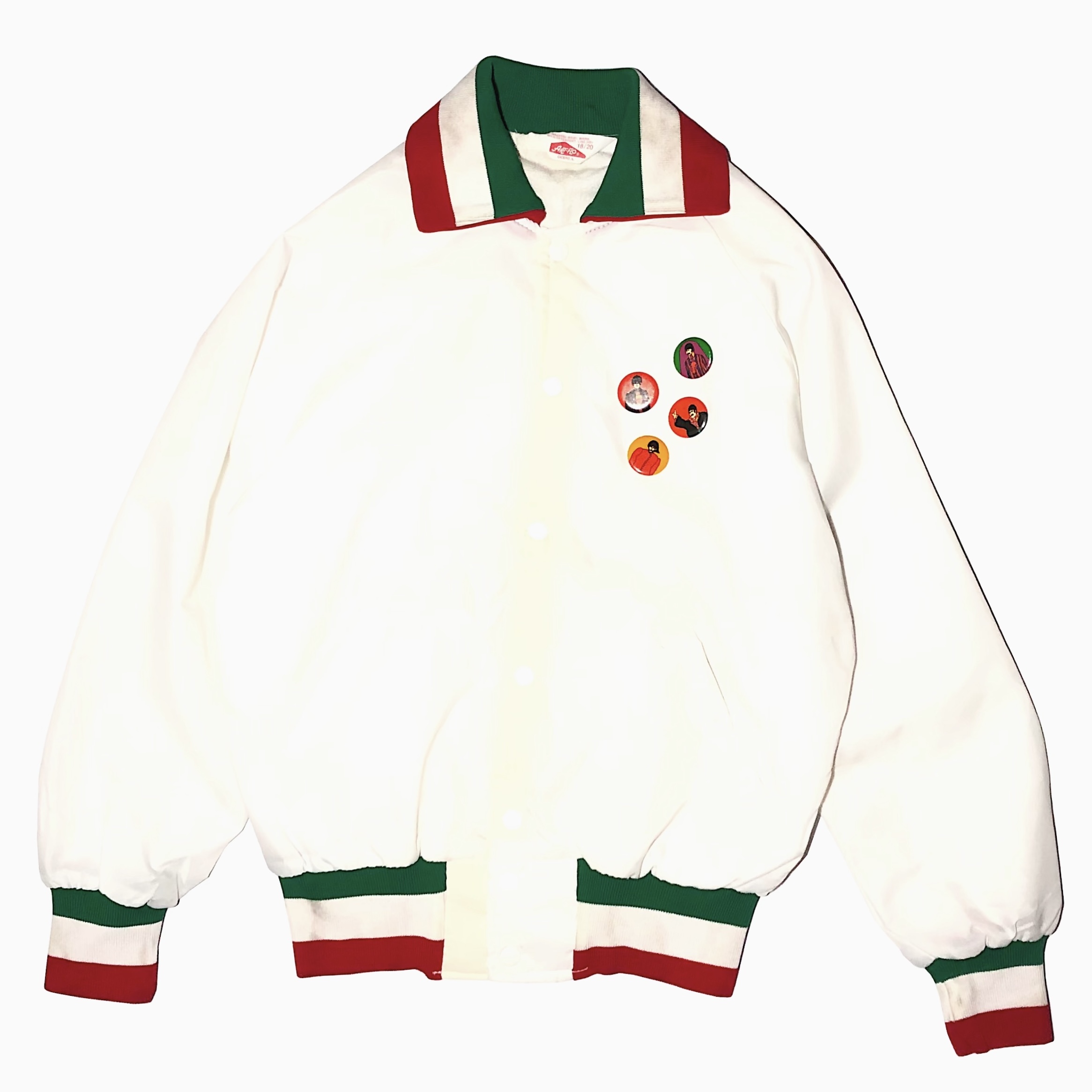Vintage 80's【ART-FLO】"THE BEATLES" Nylon Jacket の画像 2