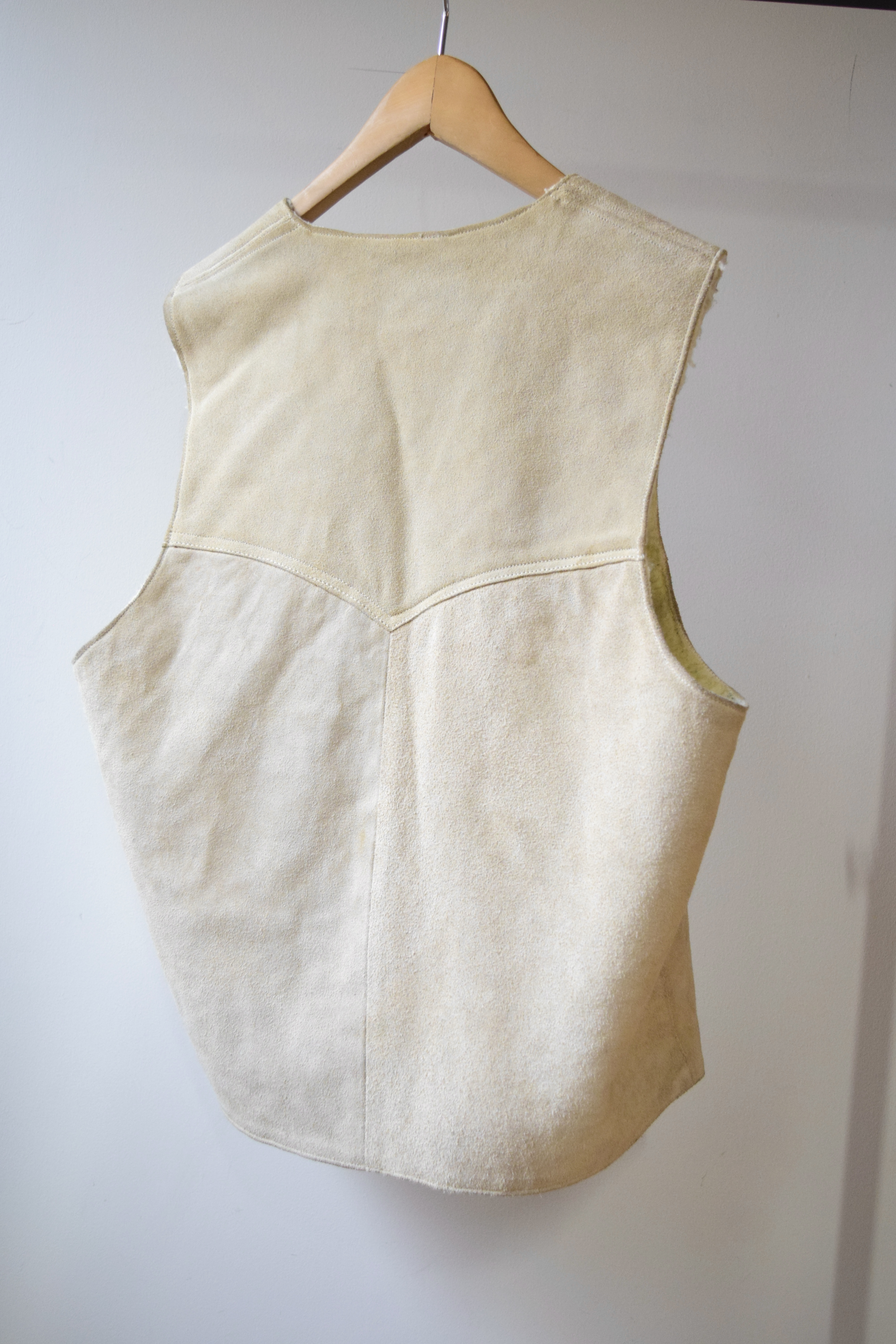 Western suede vest の画像 12