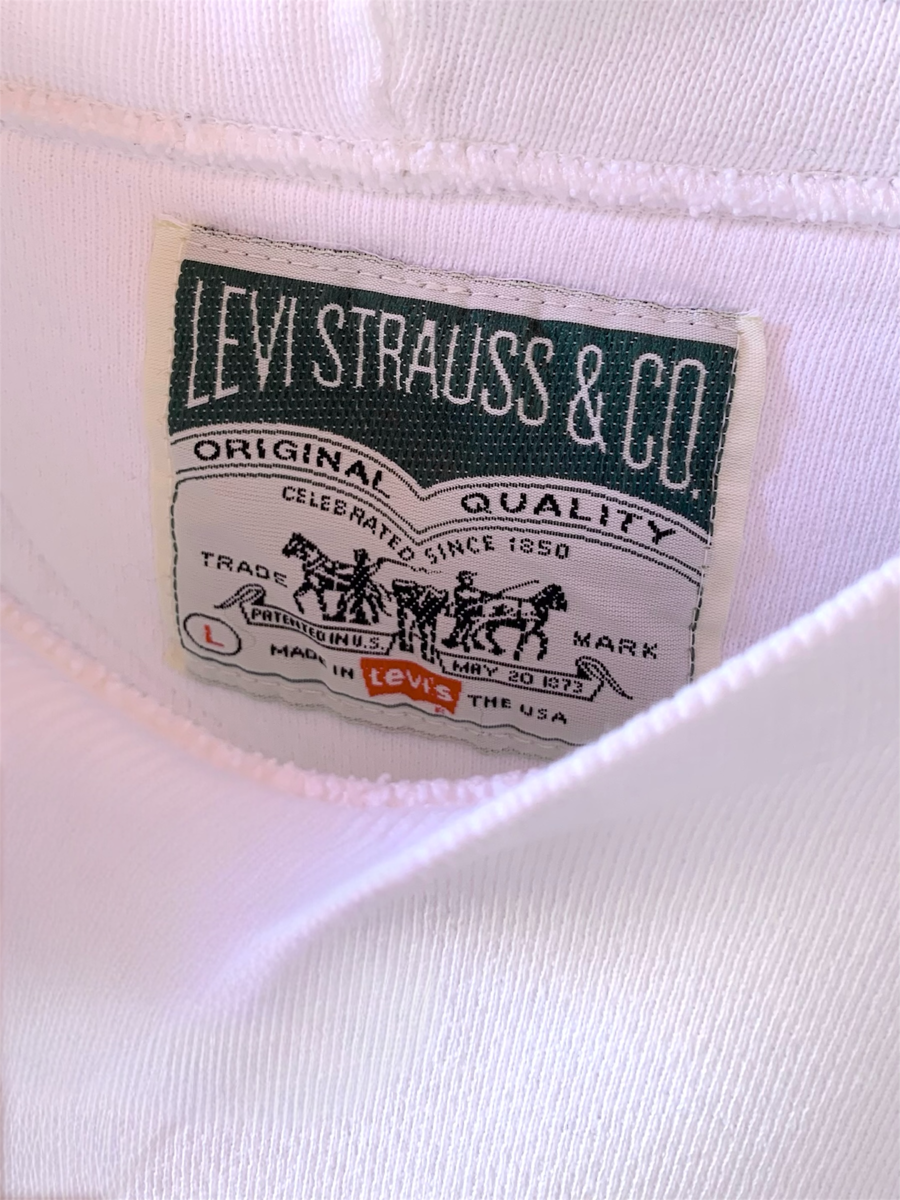 “Levi Straurss＆Co.” sweat shirt の画像 5