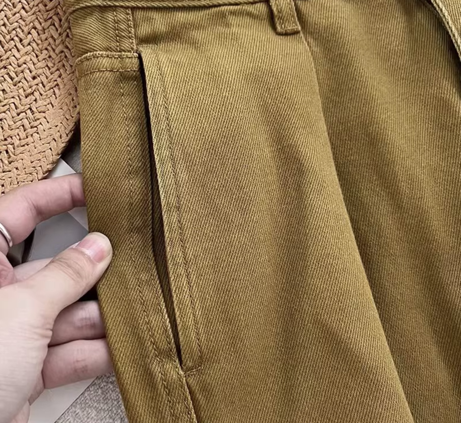 レディース パンツ ボトムス デート ワイドパンツ ストレートパンツ カラーパンツ バギーパンツ ロング ロング丈 フレア ワイド Iライン ファスナー ポケット 伸縮性 かわいい 大人可愛い
