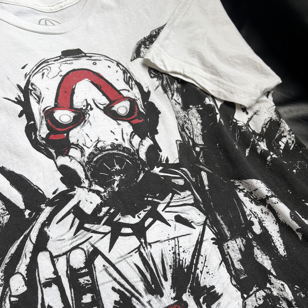 Gearbox Software Borderlands3 サイコ全面プリント【古着/Tシャツ】