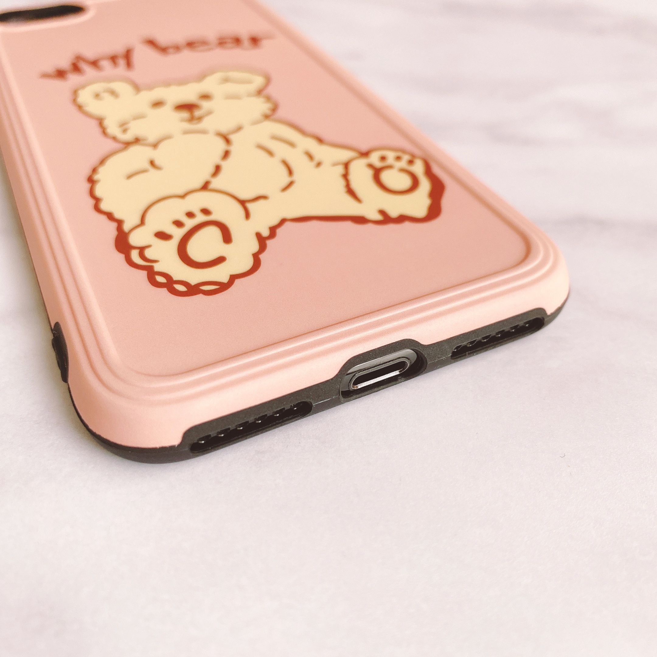 Why Bear くまさんイラスト Iphoneケース Iphoneケース専門店 Loulou キラキラ ピンク ハート シンプル おしゃれでかわいい Why Bear くまさんイラスト Iphoneケース Iphoneケース専門店 Loulou キラキラ ピンク ハート シンプル おしゃれでかわいい