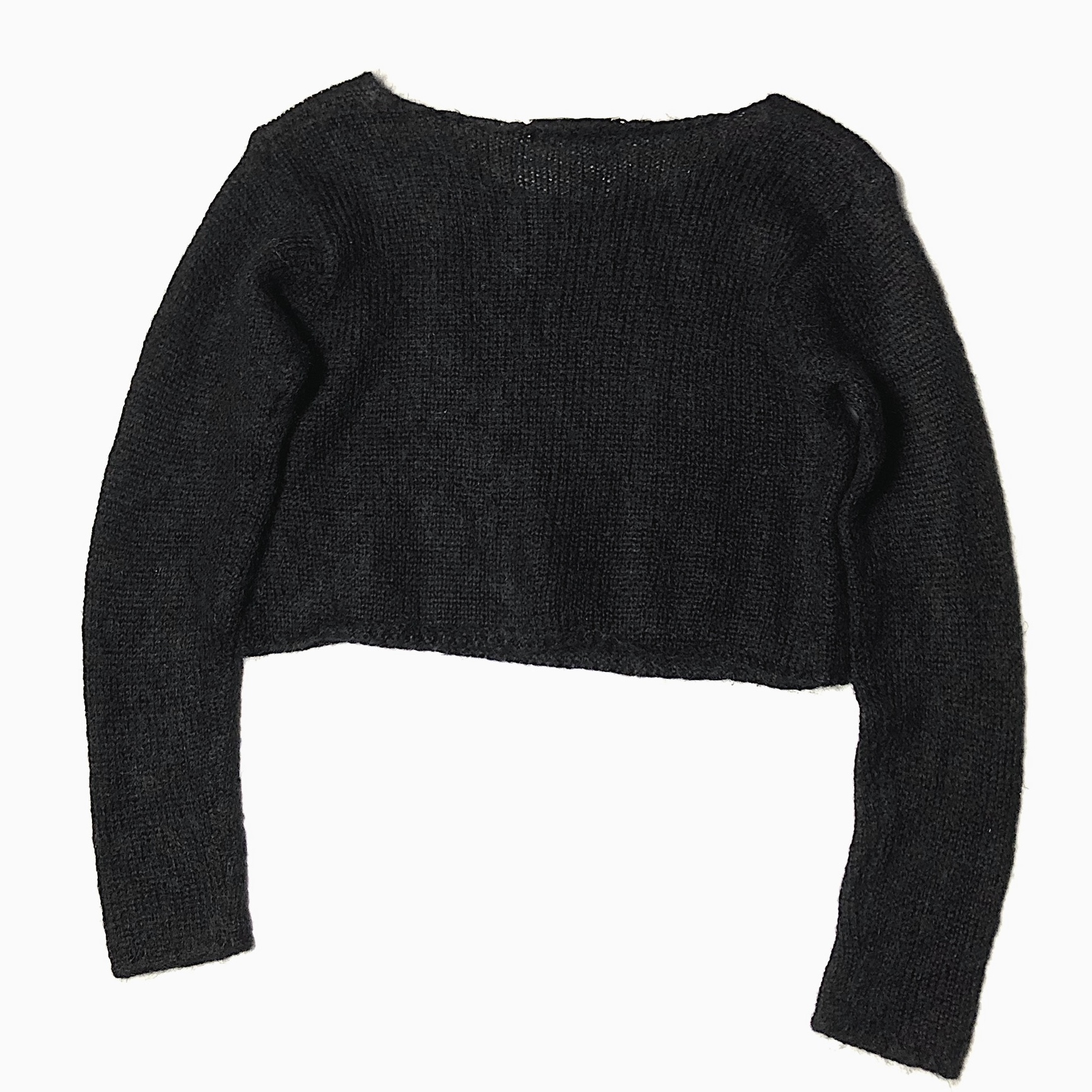 Vintage 90's【REFERENCE POINT】Short Length Mohair Knit Sweater の画像 2