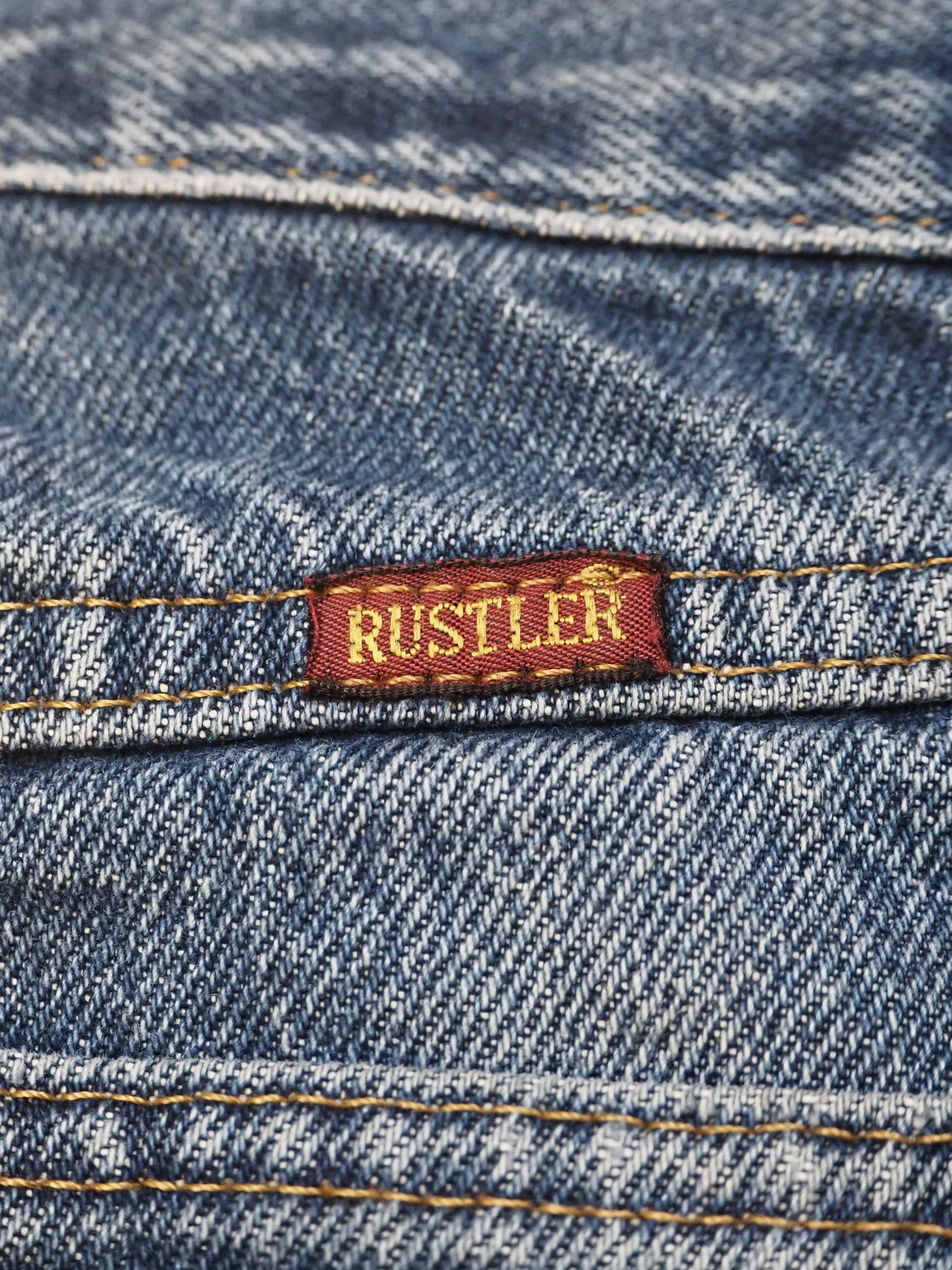 00’s Rustler Blue Denim “Good Fade!!!” の画像 16