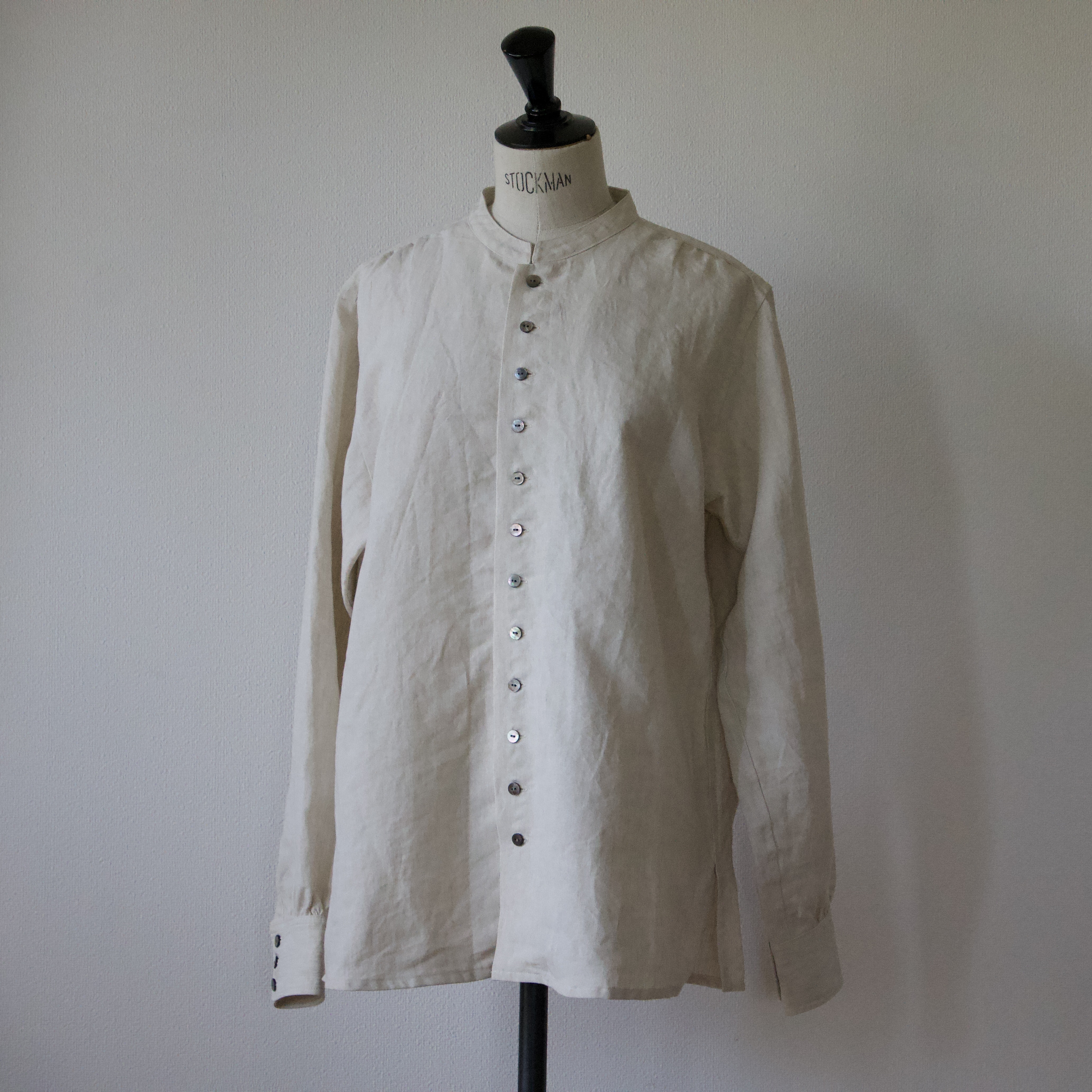 【REPAC】 Paljon Shirt II :パルヨンシャツII unisex <ivory>