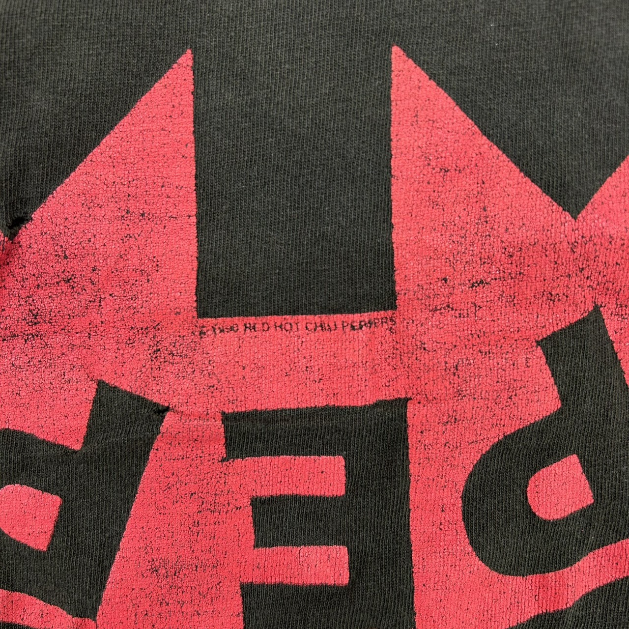 Red Hot Chili Peppers 1990 Curving Logo Member Portrait Fits XL の画像 15
