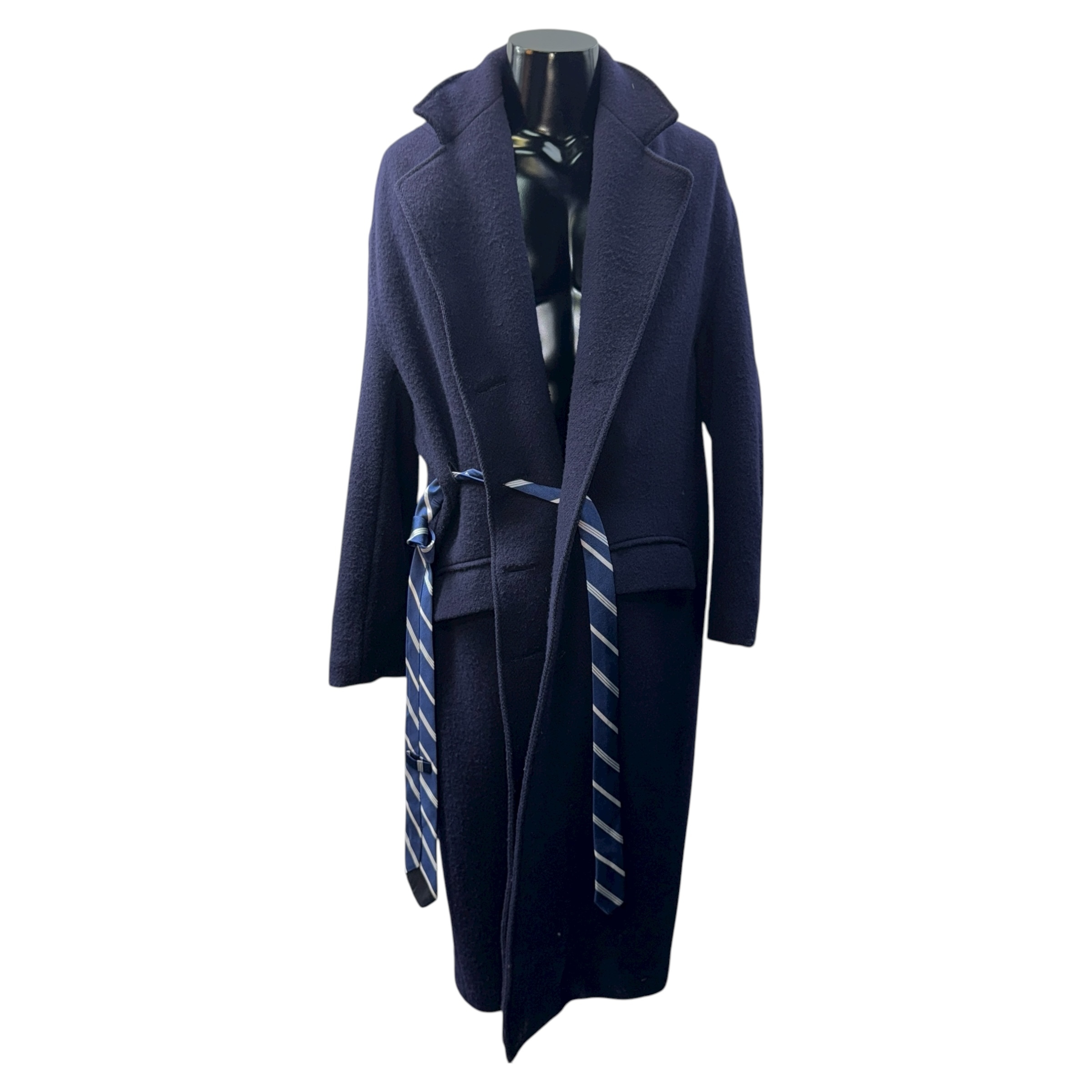 【Vetements】ヴェトモン “VAGABOND TIE COAT” オーバーサイズ ウールコート