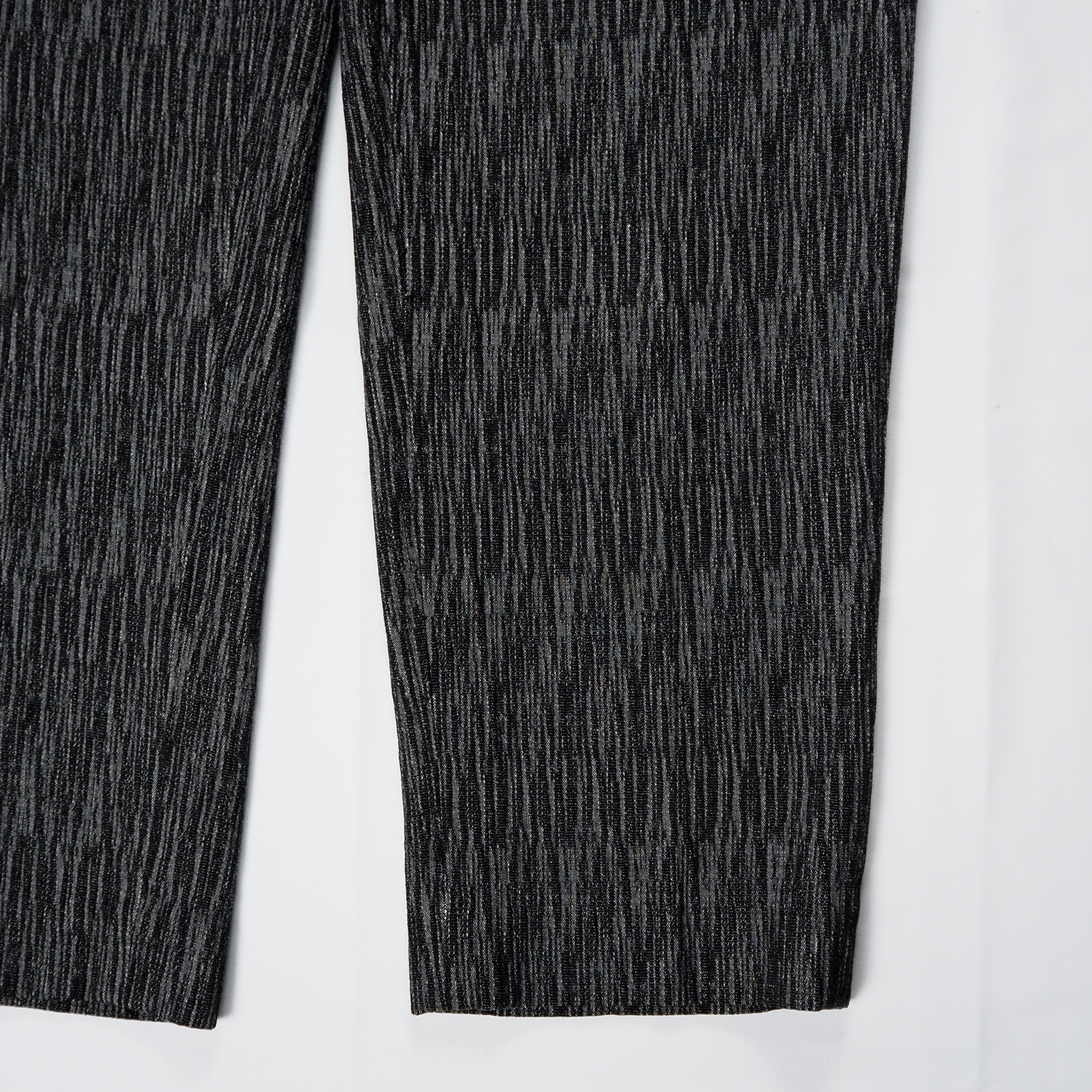 80’s Rayon Slacks 3タック グレー 30×33 の画像 9