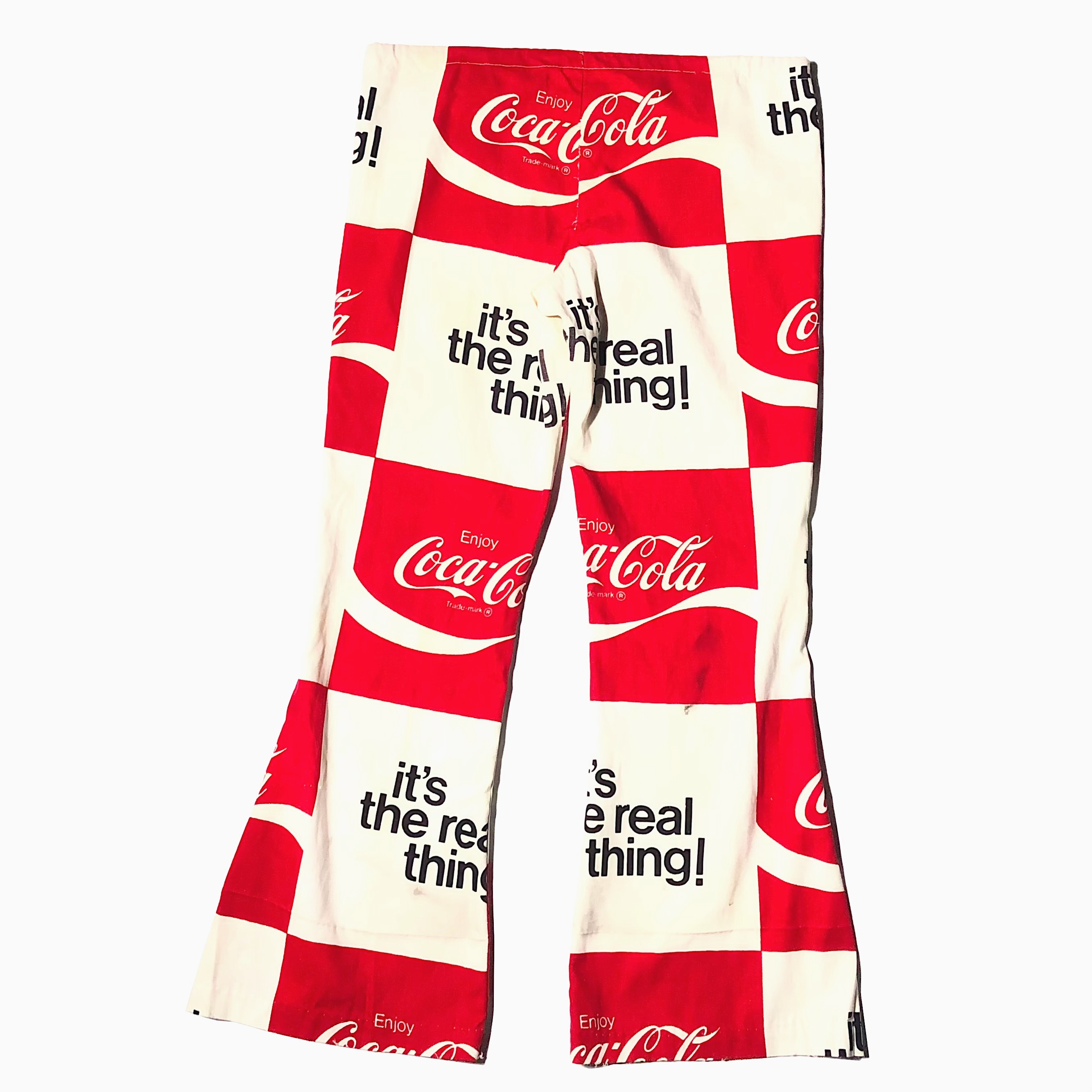 Vintage 70's "Coca-Cola" Flare Pants の画像 2