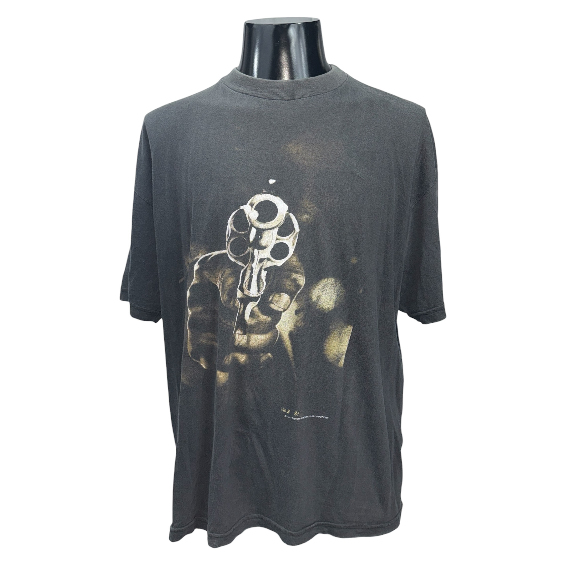 【BODY COUNT】ボディ・カウント “GUN” “Revolver” 90’s ユーロVintage Tシャツ