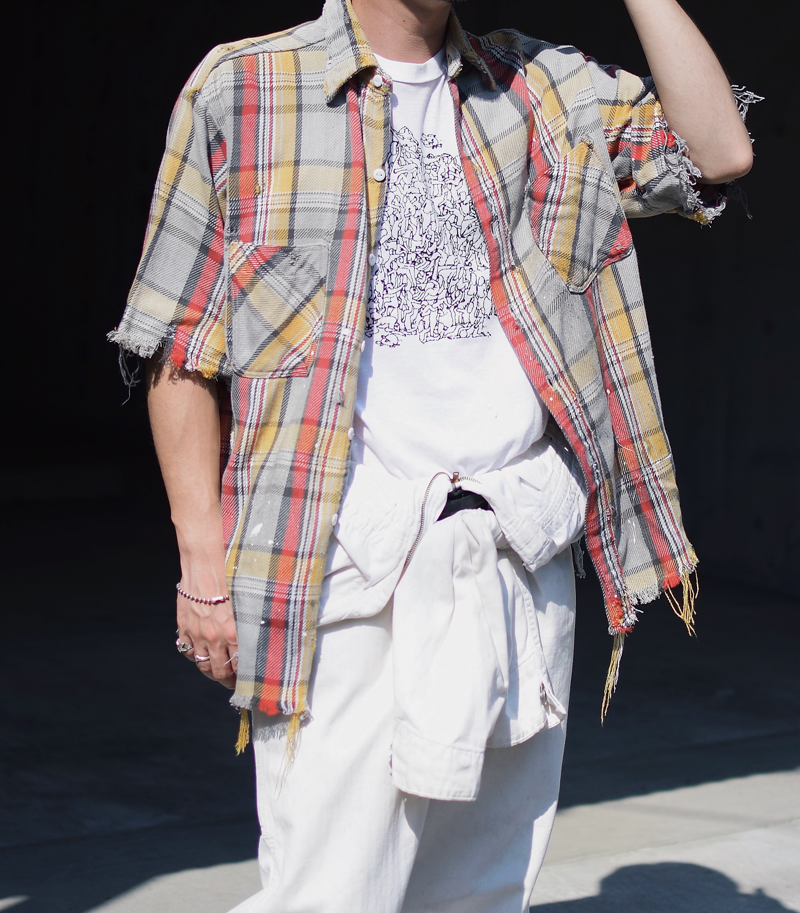 Vintage 70's【BIG MAC】Grunge Check Shirt の画像 3