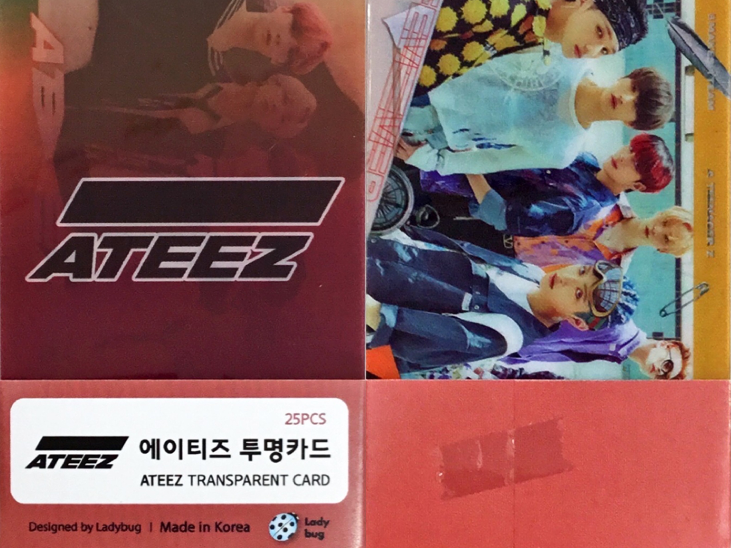 ATEEZ クリアカードセット トレカ | キラキラ韓流商店