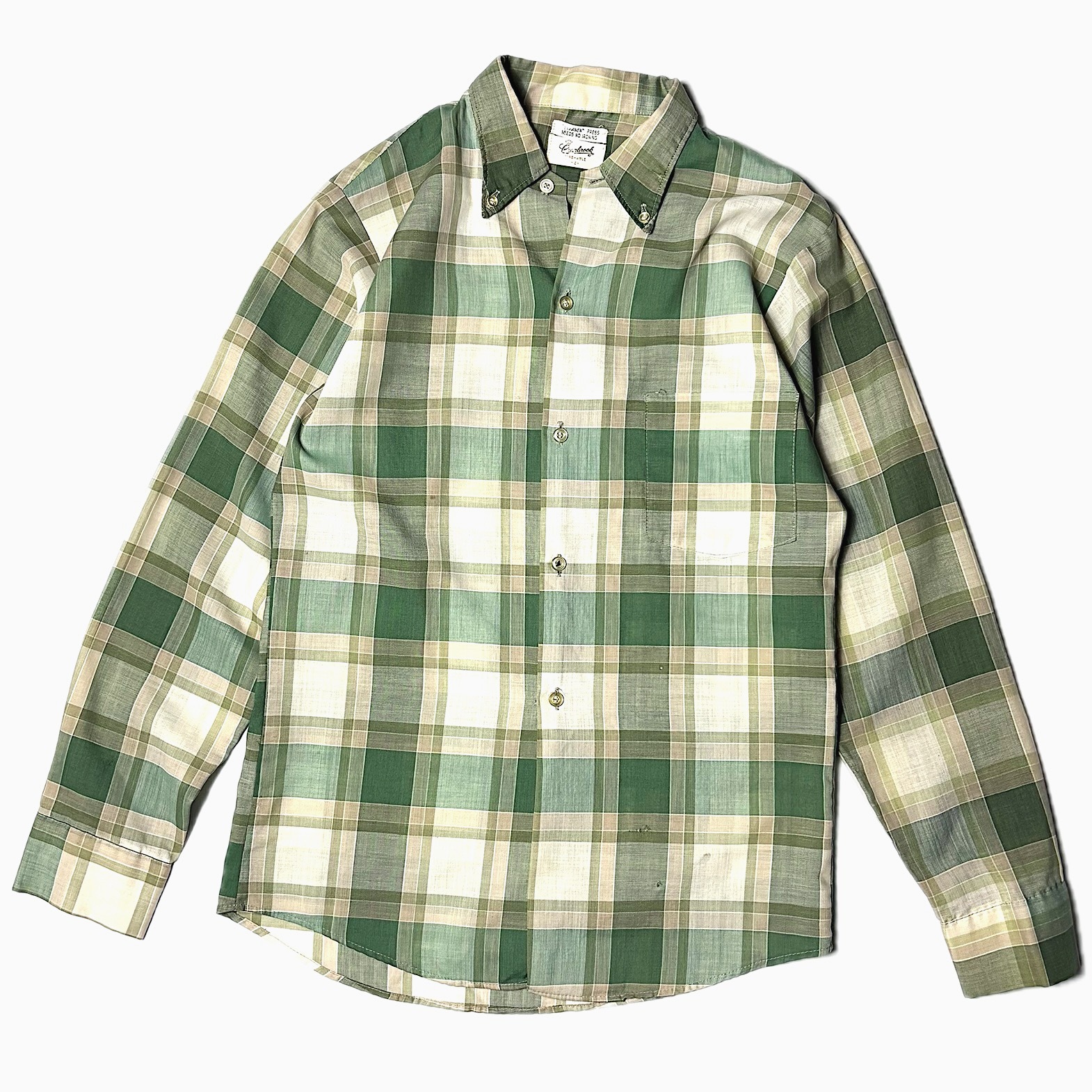 Vintage 60's【Cranbrook】Check Shirt