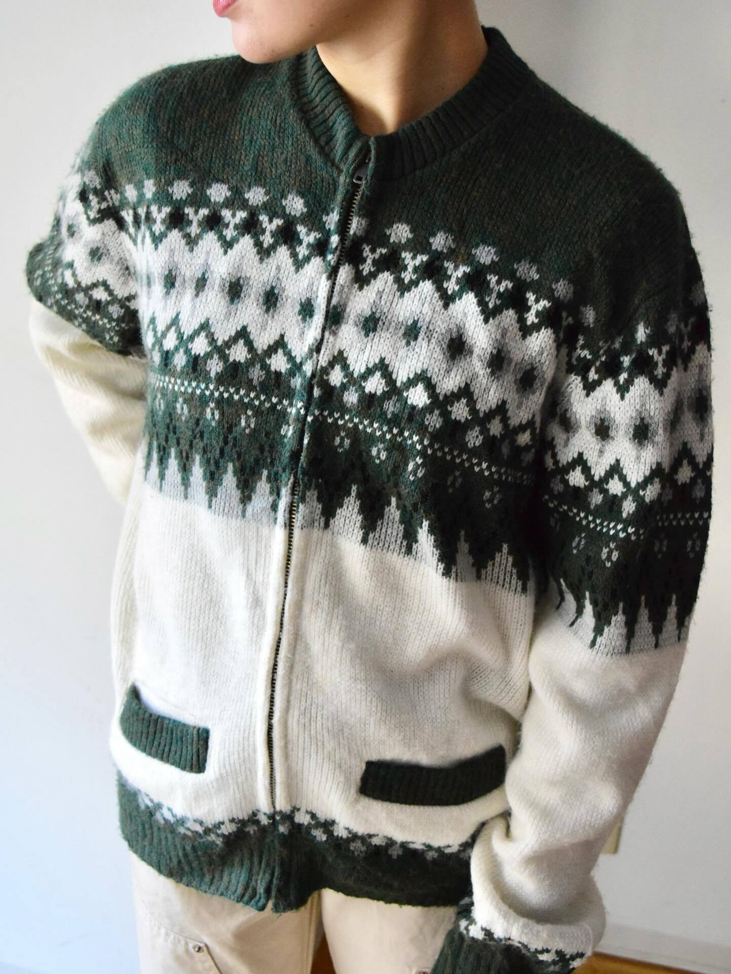 1960s CAMPUS Zip cardigan の画像 2