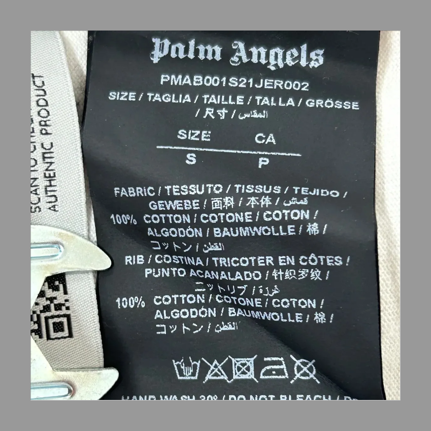 【値下げ中‬】 LA SPRAYED LOGOTEE L/S ロゴプリントスプレー クルーネック ロングスリーブ Tシャツ ホワイト S の画像 5