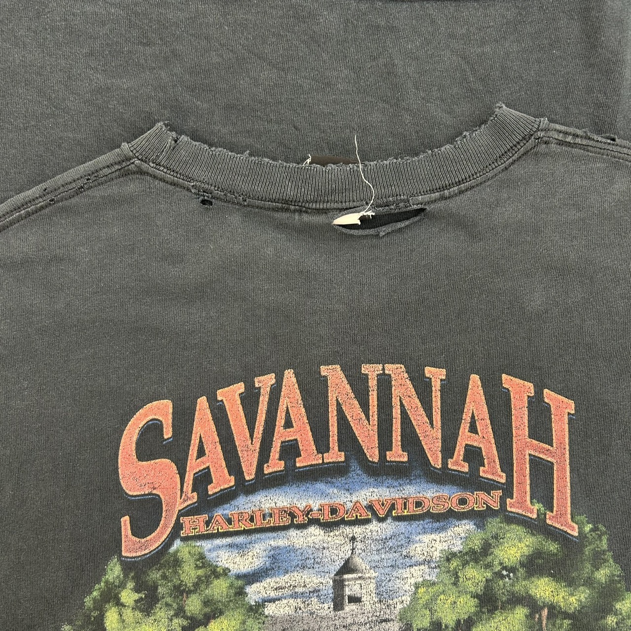 Harley-Davidson ハーレーダビッドソン フレイムロゴ ロングスリーブTシャツ ブラック / 2XL の画像 18