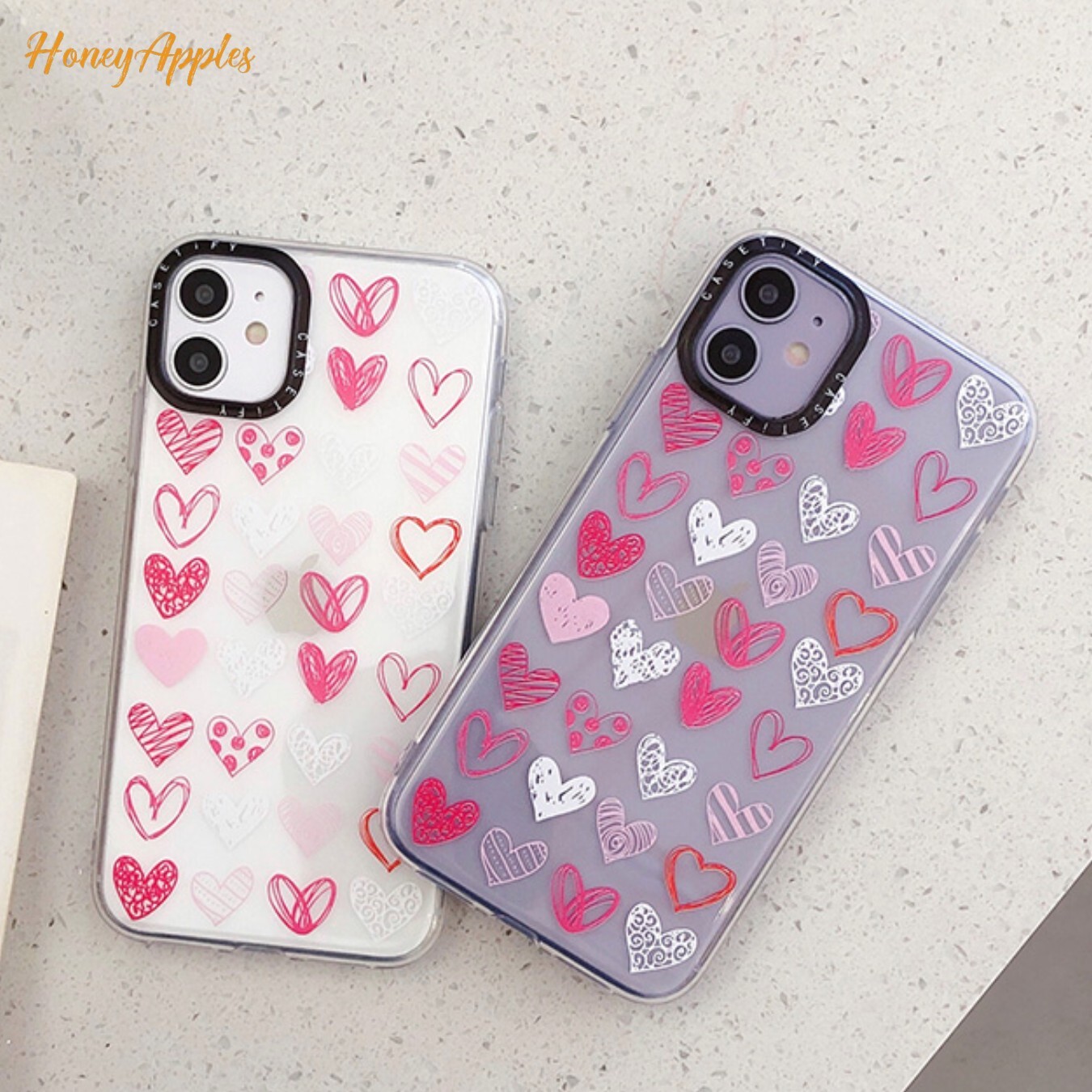 予約 Iphoneケース ハート Clear Iphoneケース専門 Honey Apples 予約 Iphoneケース ハート Clear Iphoneケース専門 Honey Apples