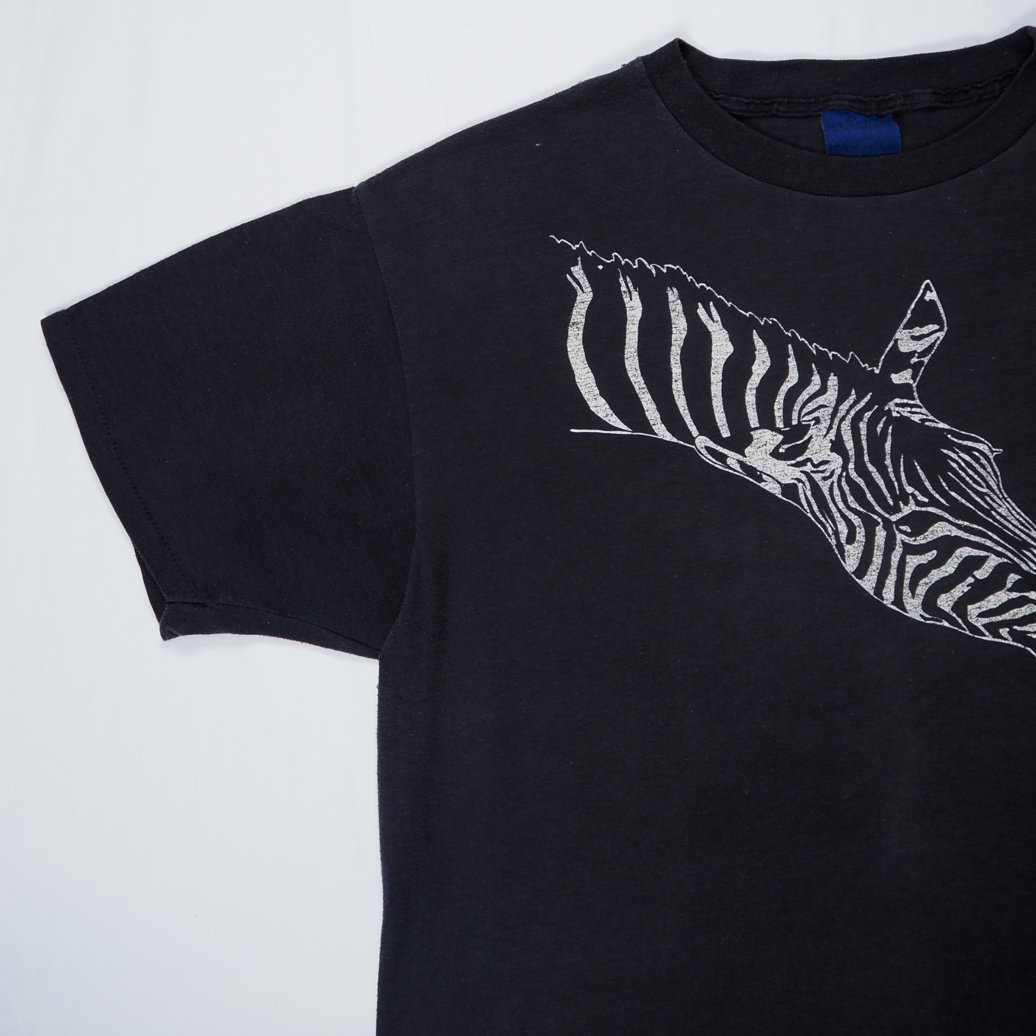 80’s-90’s ペプシTシャツ ゼブラ M~L程度 ブラック の画像 6