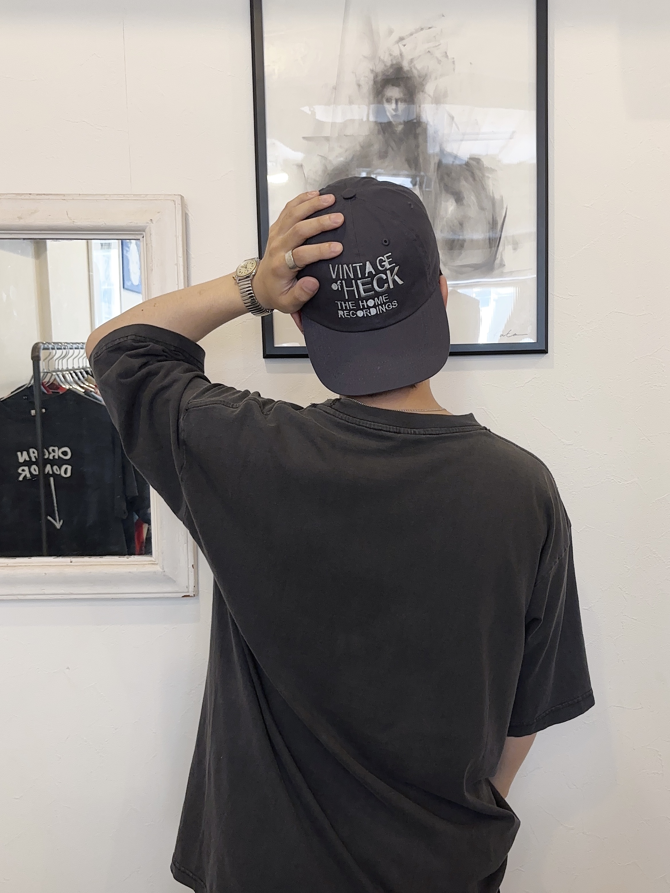 【Antler】"THE HOME RECORDINGS" Faded Cap の画像 4