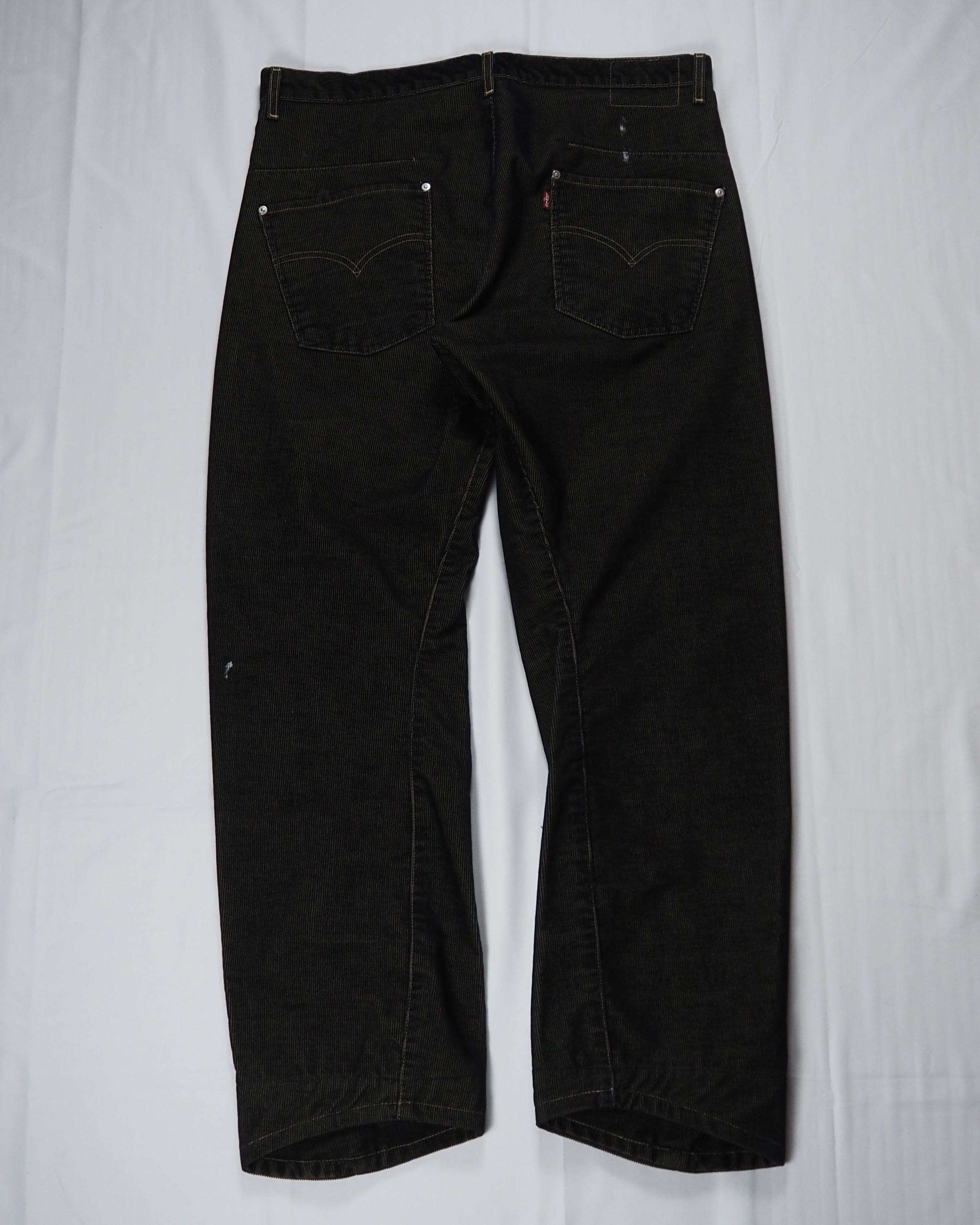 【VCM入荷】00’s Levi’s Engineered 立体裁断 コーデュロイパンツ 36×30 の画像 6