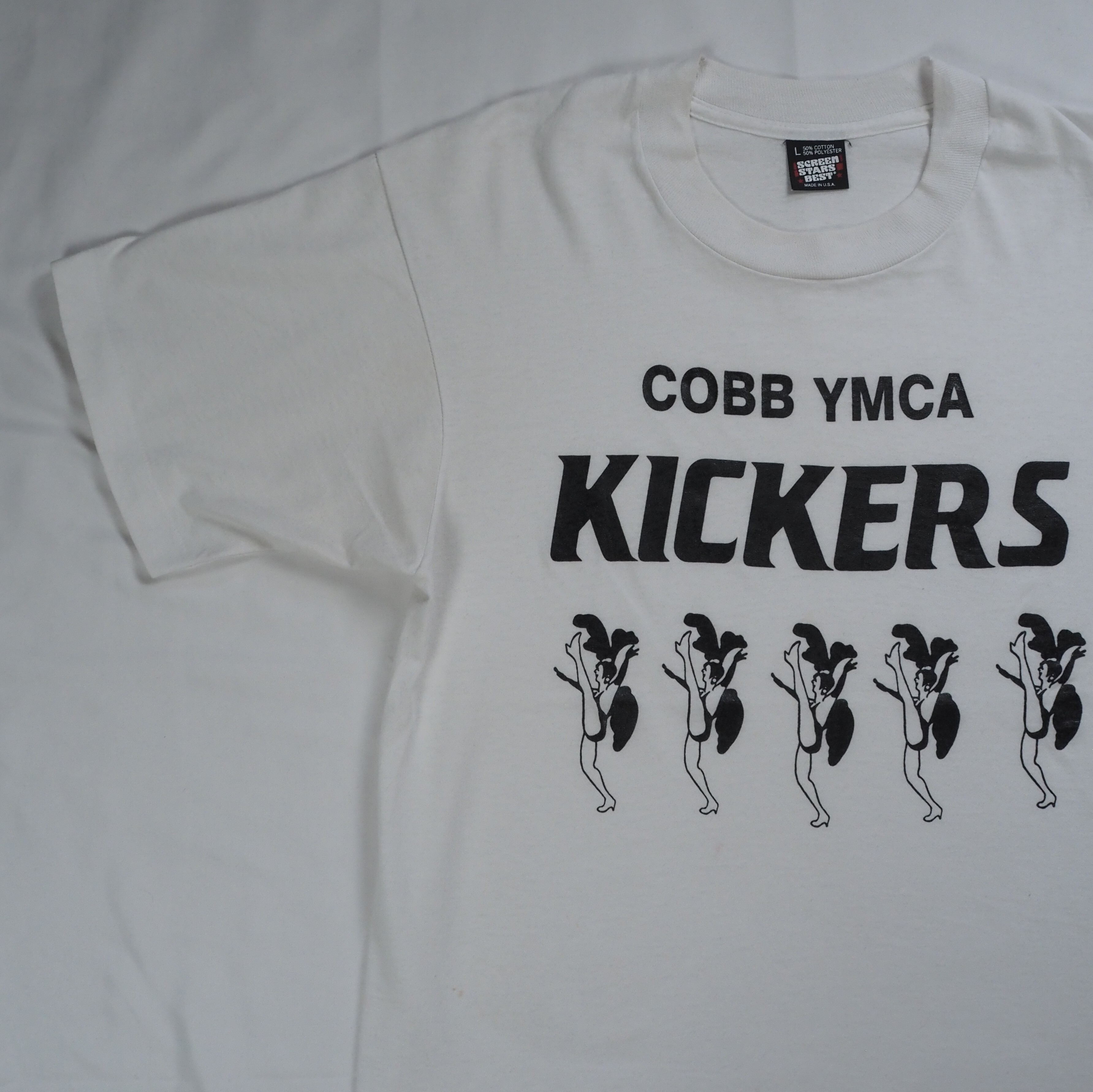 90's スクリーンスターズ YMCA Tシャツ Lサイズ の画像 3