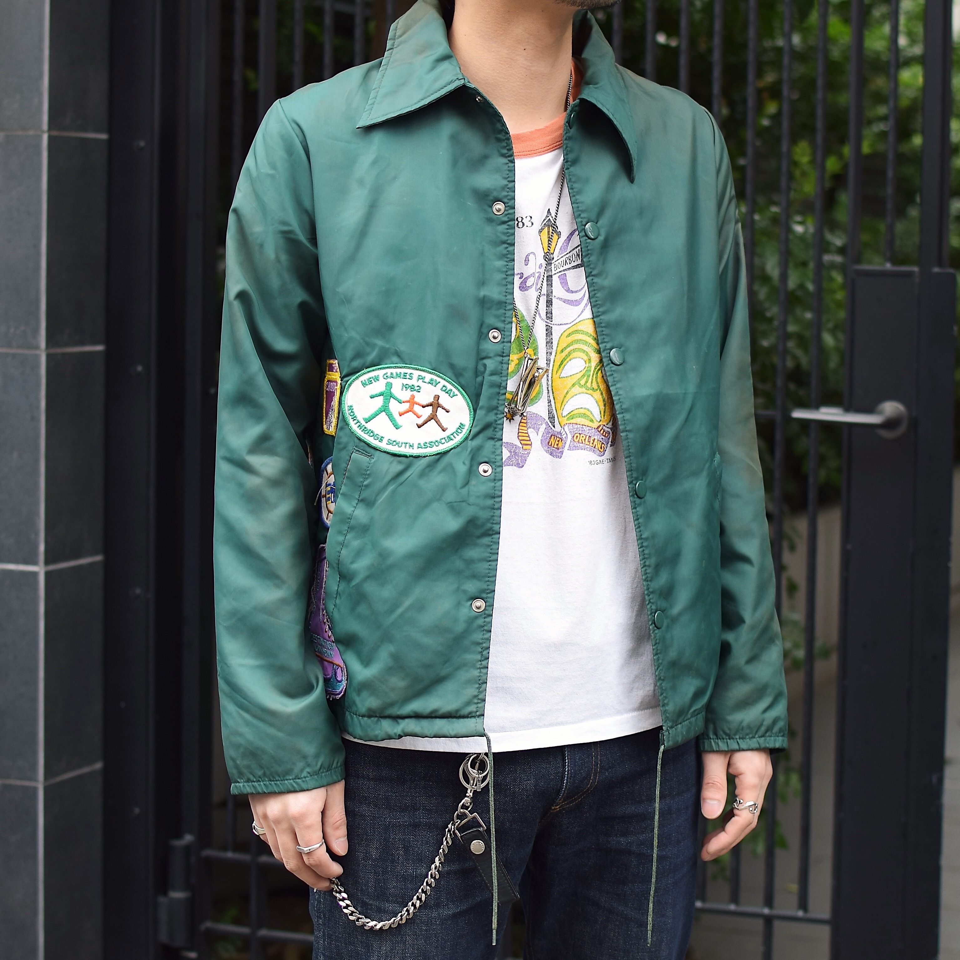 Vintage 70's【JCPenney】Patched Nylon Jacket の画像 3