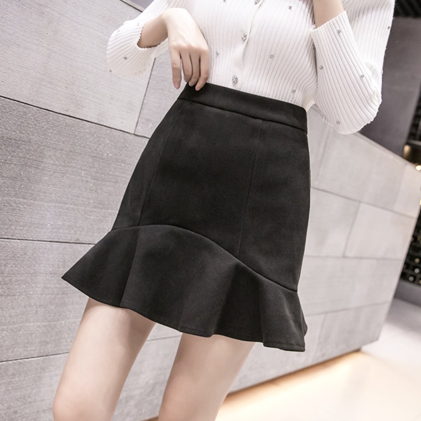 シンプル デザイン ガーリー マーメイド ミニスカート 2色 B5576 韓国レディースファッション通販 Bella ベラハート Select Import Shop シンプル デザイン ガーリー マーメイド ミニスカート 2色 B5576 韓国レディースファッション通販 Bella ベラハート Select Import Shop