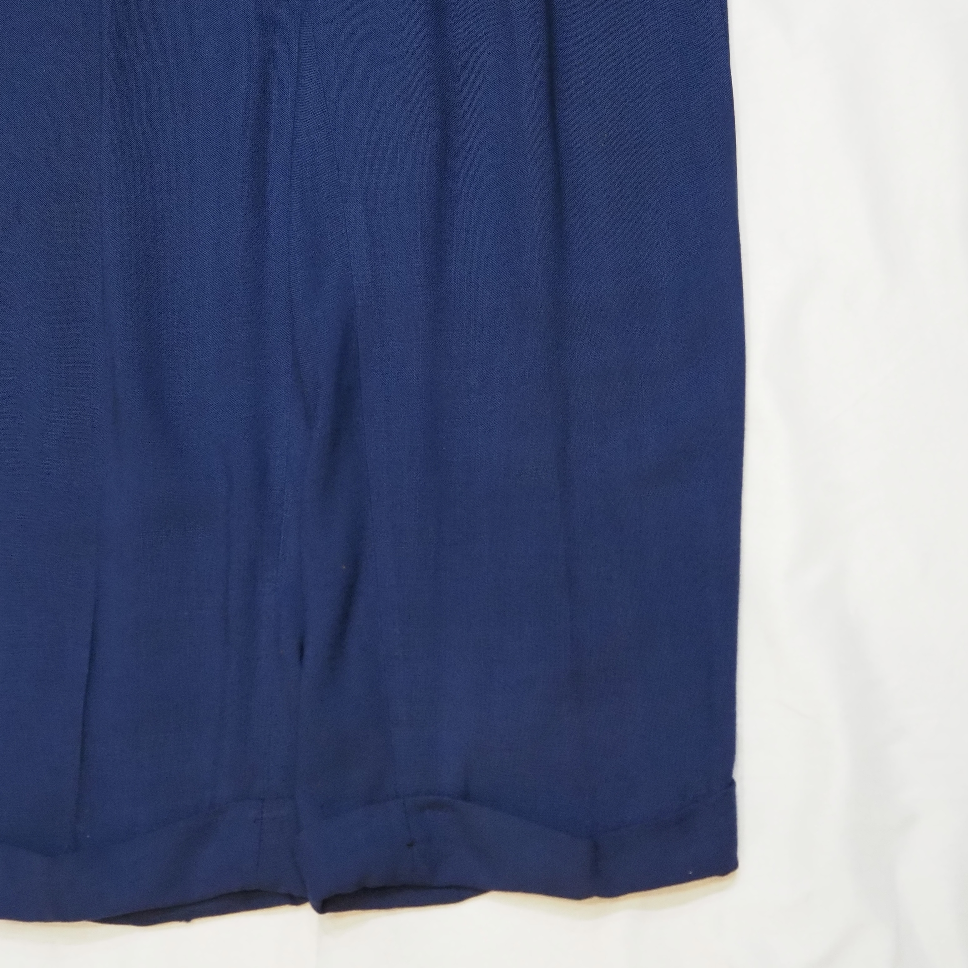 50’s Vintage Linen Slacks 34×30 の画像 7