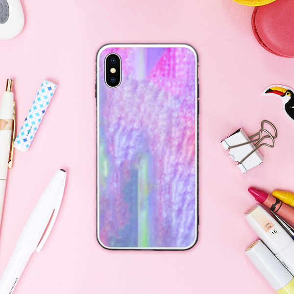 ゆめかわいい神秘的な大理石 鉱石風 花の細胞模様 スマホケース 強化ガラス仕上げ Tomoya Yoshino Desart ゆめかわいい神秘的な大理石 鉱石風 花の細胞模様 スマホケース 強化ガラス仕上げ Tomoya Yoshino Desart