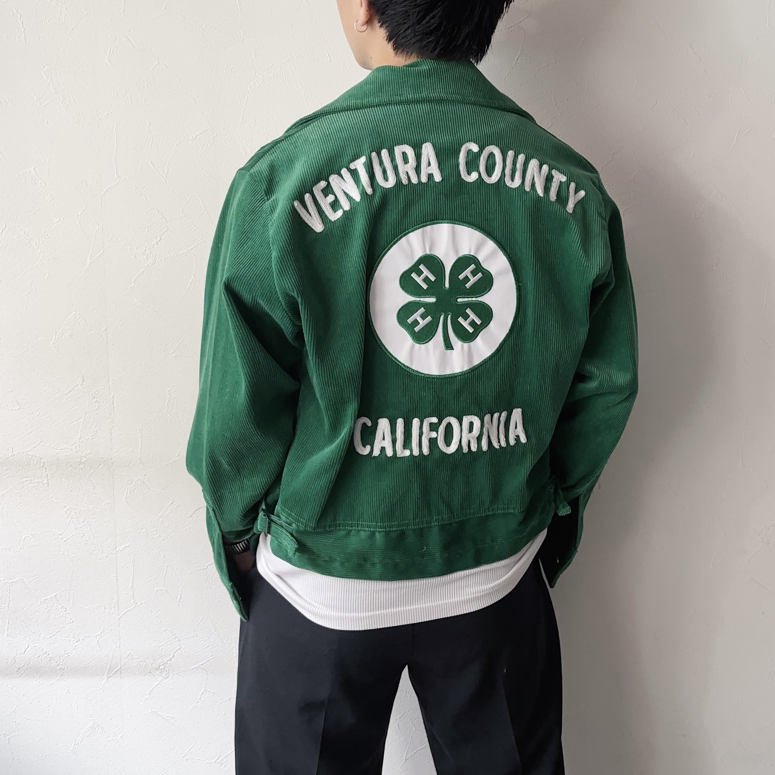 Vintage 80〜90's【Universal Lettering Co.】"VENTURA COUNTY CALIFORNIA" Corduroy Jacket の画像 4