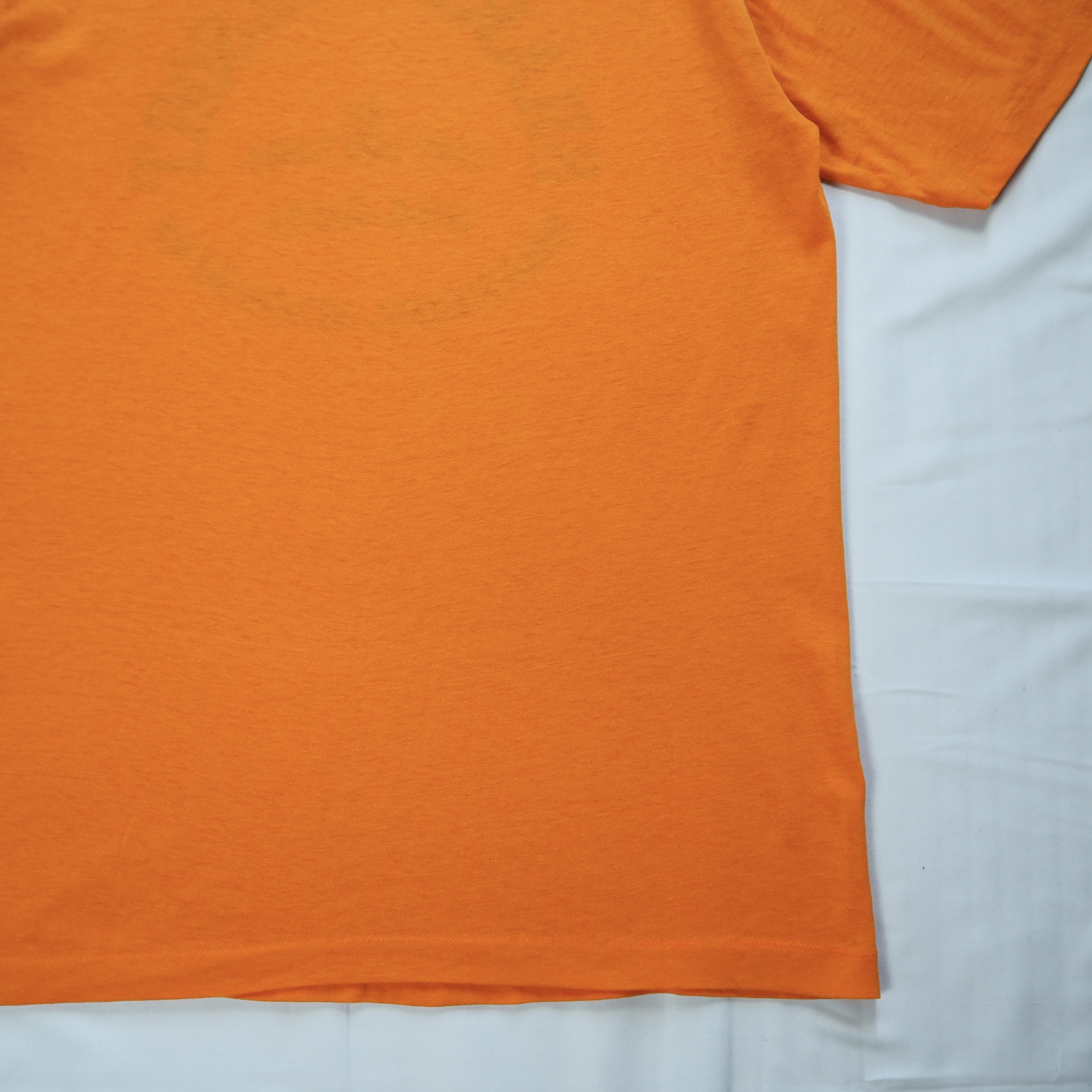 80’s-90’s Tシャツ オレンジ Mサイズ程度 の画像 14