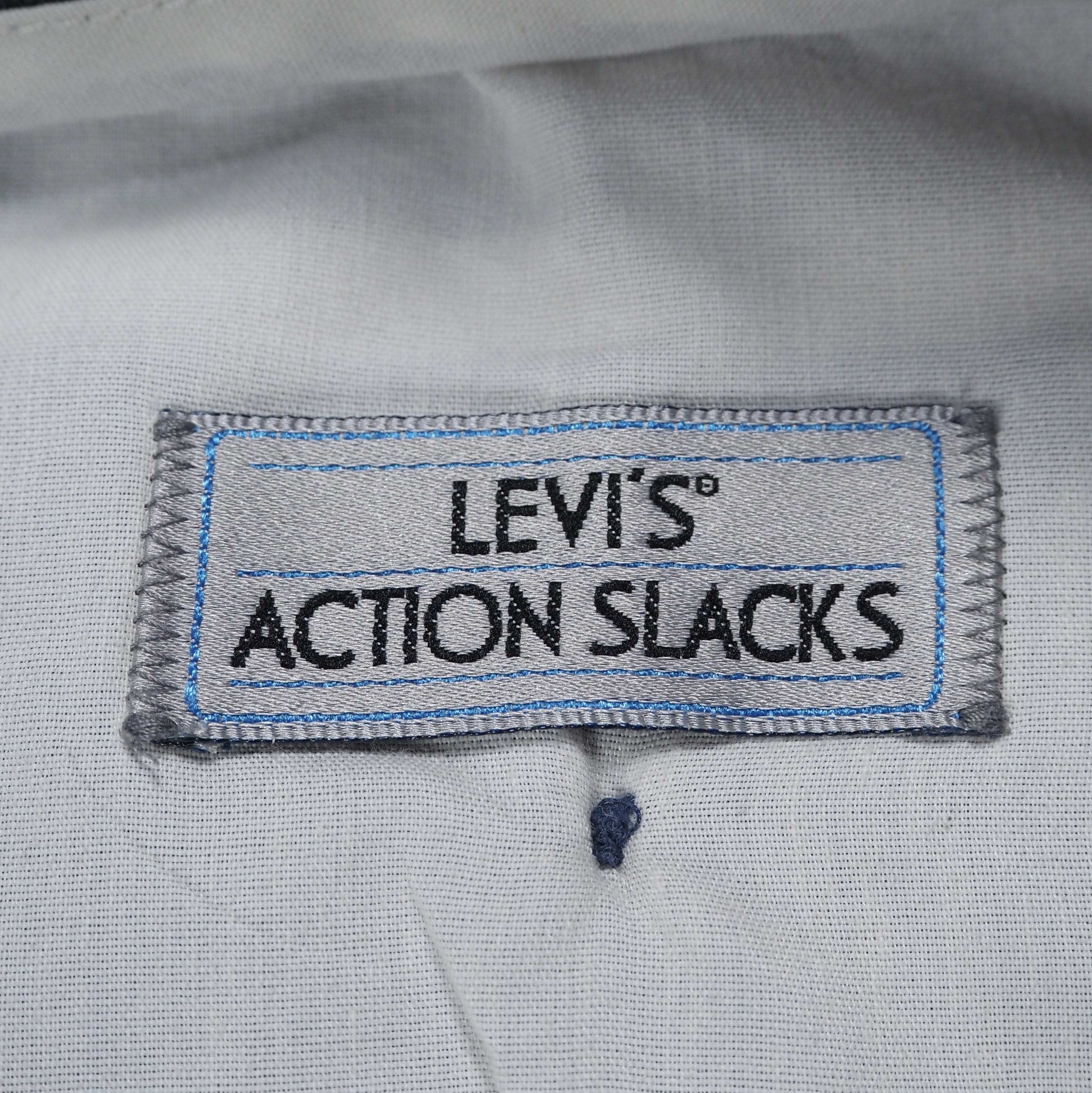 90’s Levi’s アクションスラックス グレー 33×28 の画像 12