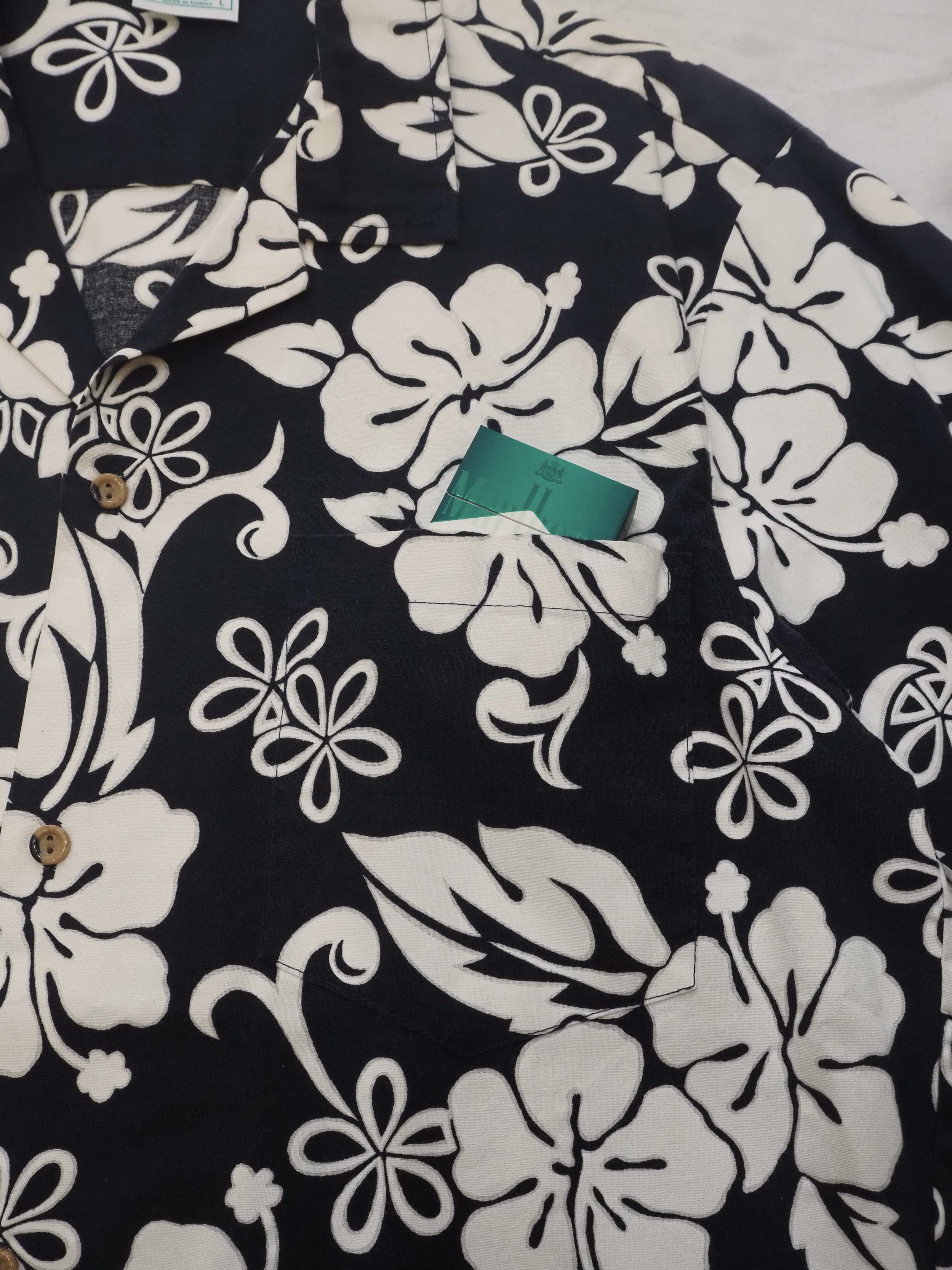 90’s Hawaiian Shirt “Dead Stock” の画像 7