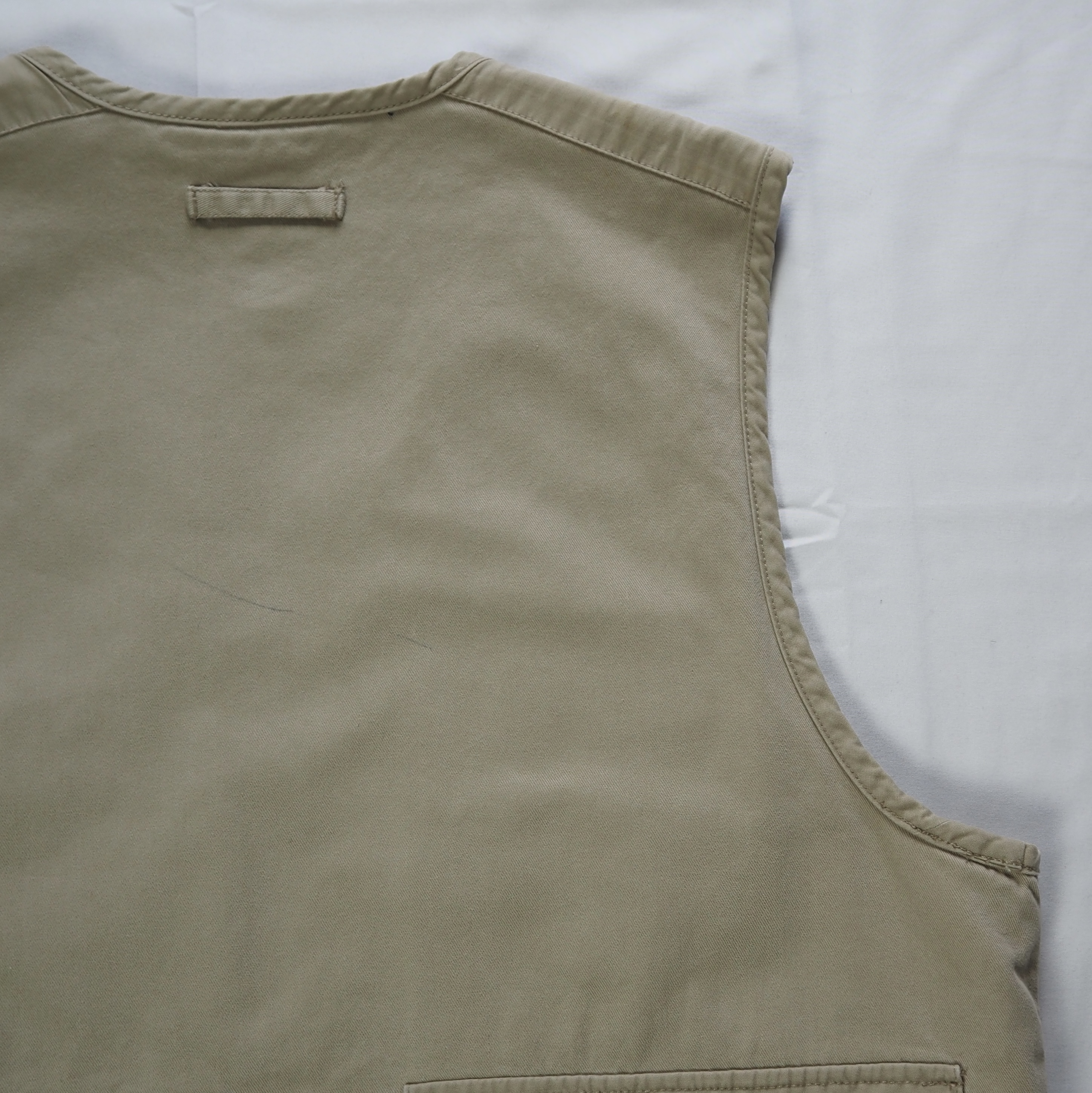 90’s OLD GAP ベスト Mサイズ ベージュ の画像 12
