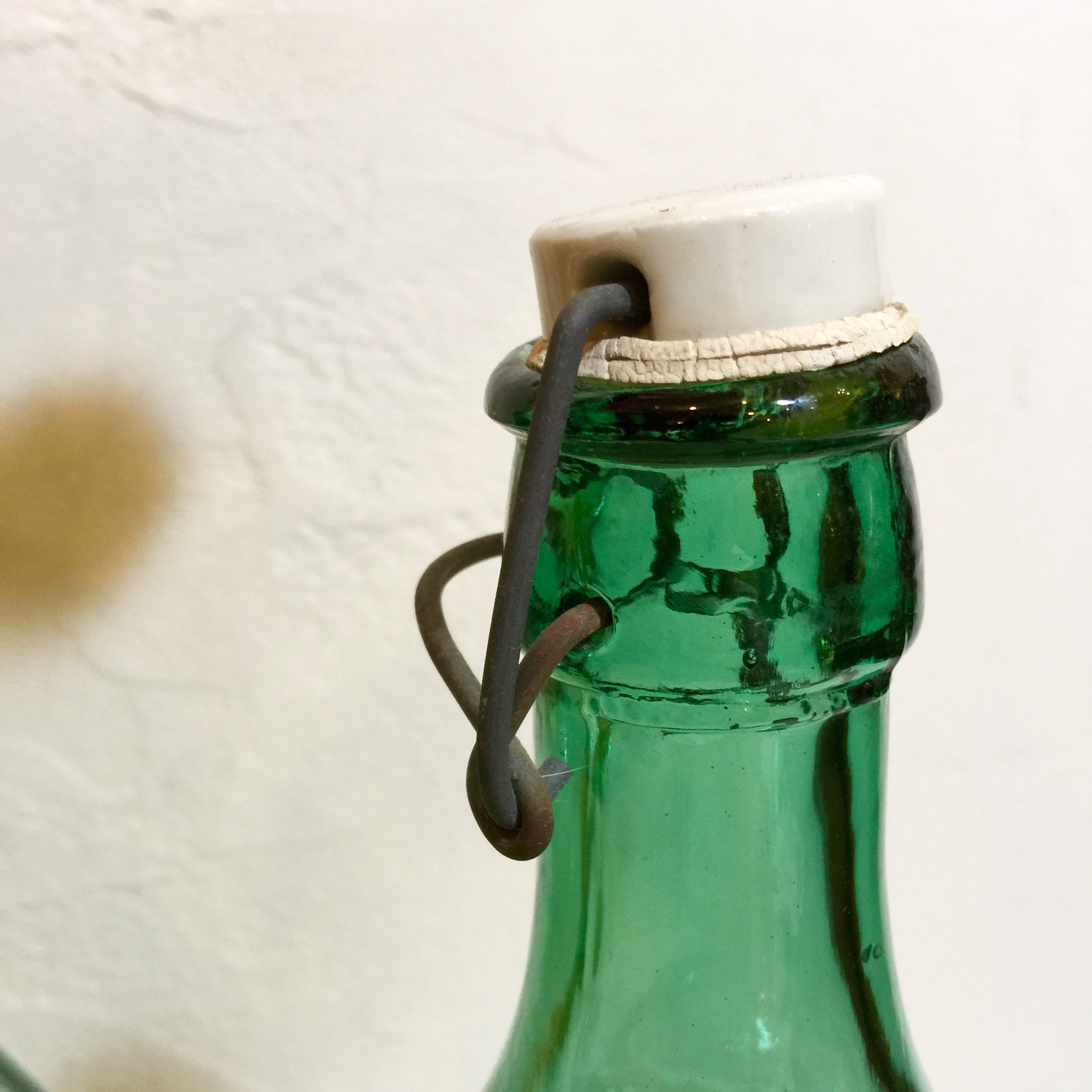 20's-30's アンティーク ヴィンテージ 大きな陶器栓付きワインボトル(3L）from フランス [GV-16] | miñangos web shop