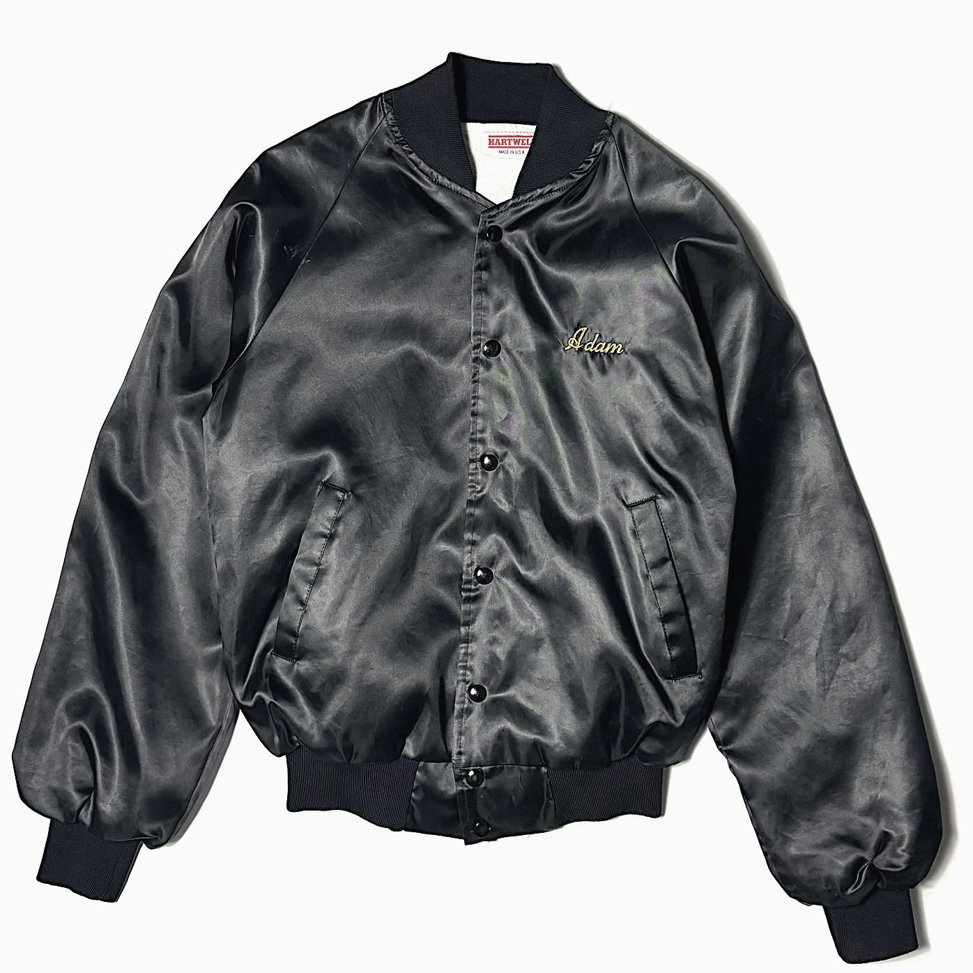 Vintage 80～90's【HARTWELL】"Star Spot" Satin Jacket の画像 2