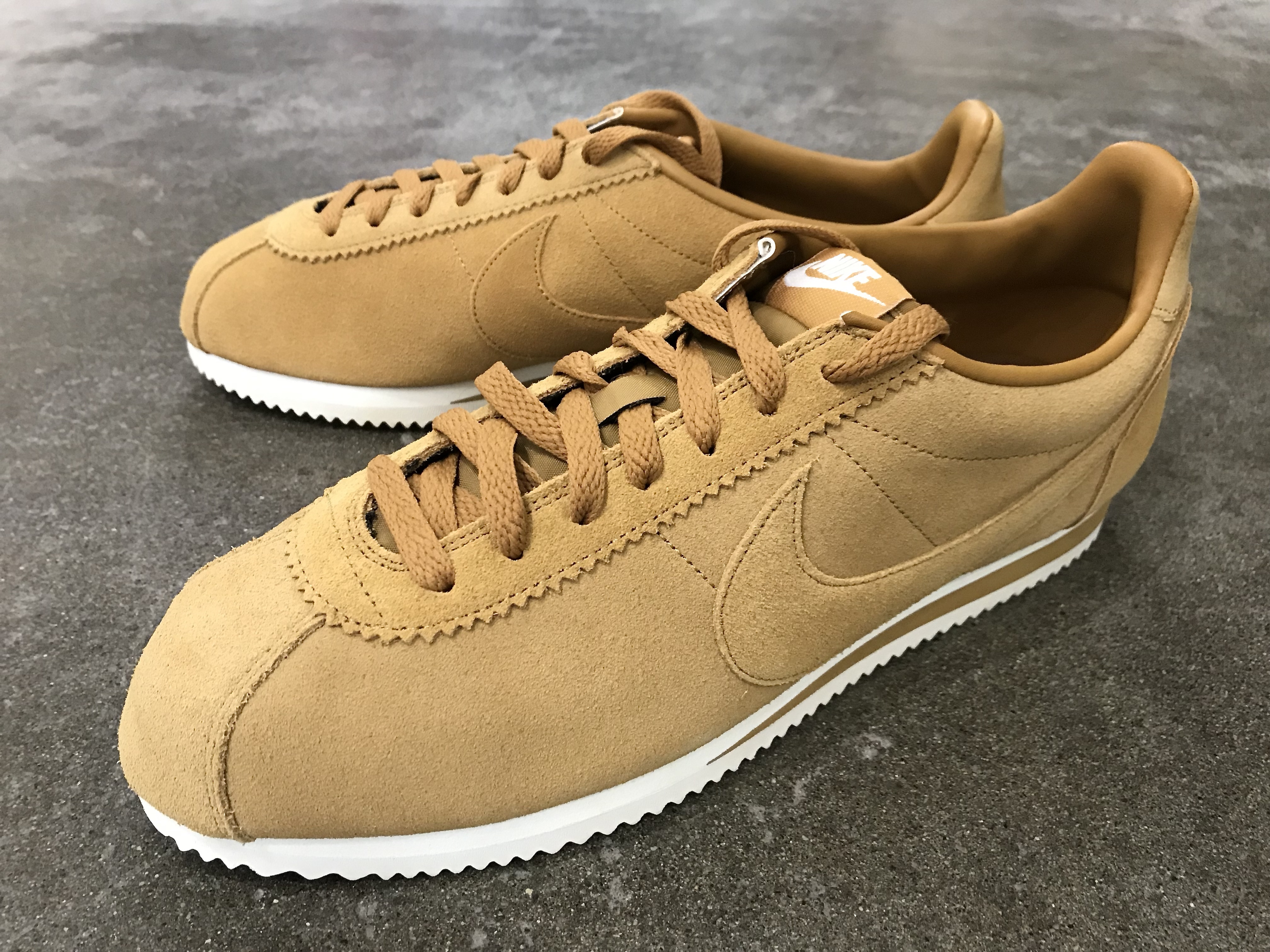 nike cortez wheat